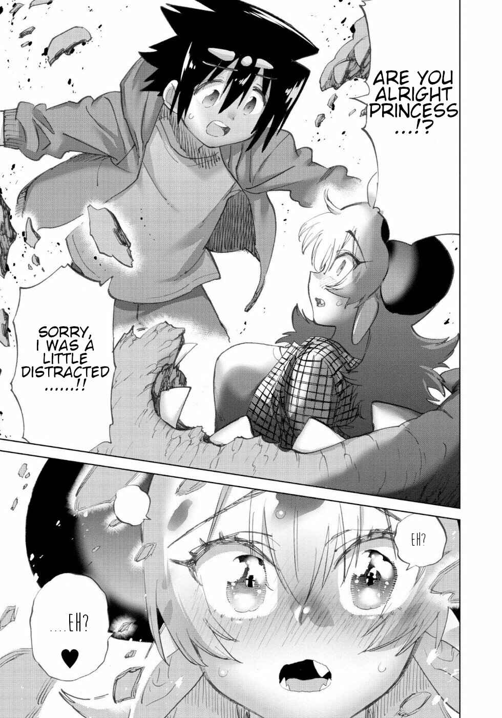 Love Comedy Hero & the Princess of Darkness Chapter 45 page 8