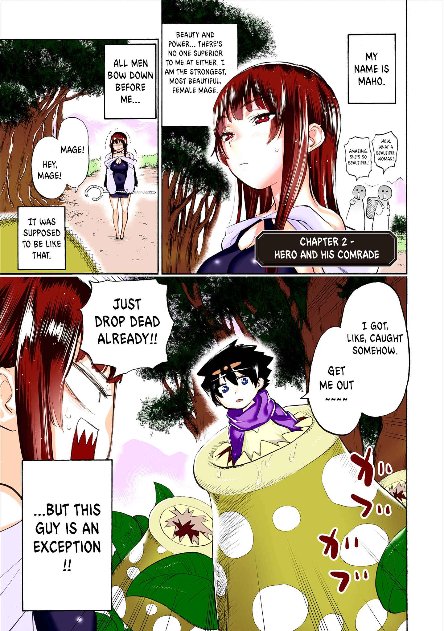 Love Comedy Hero & the Princess of Darkness Chapter 9.4 page 0