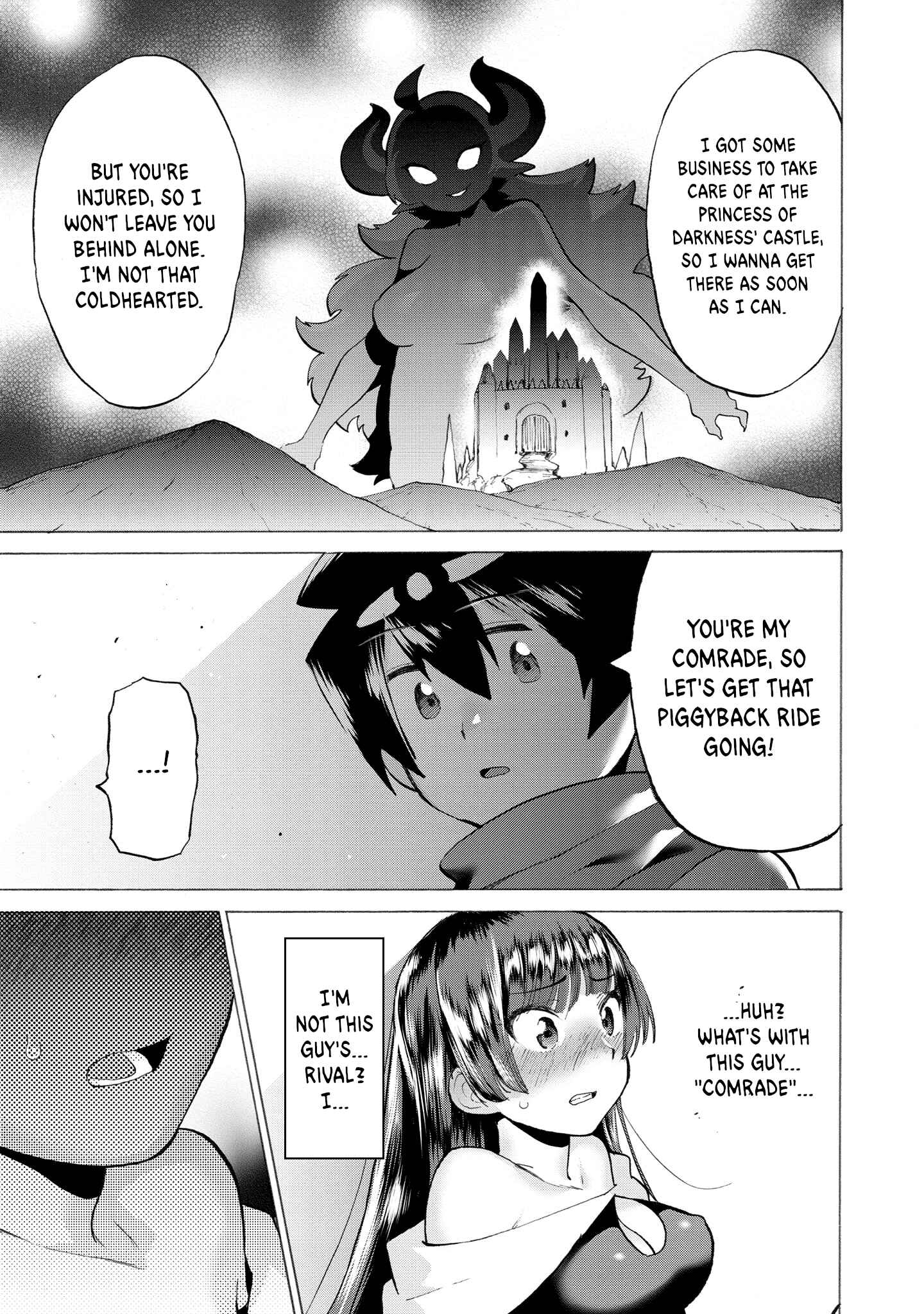 Love Comedy Hero & the Princess of Darkness Chapter 9.4 page 12