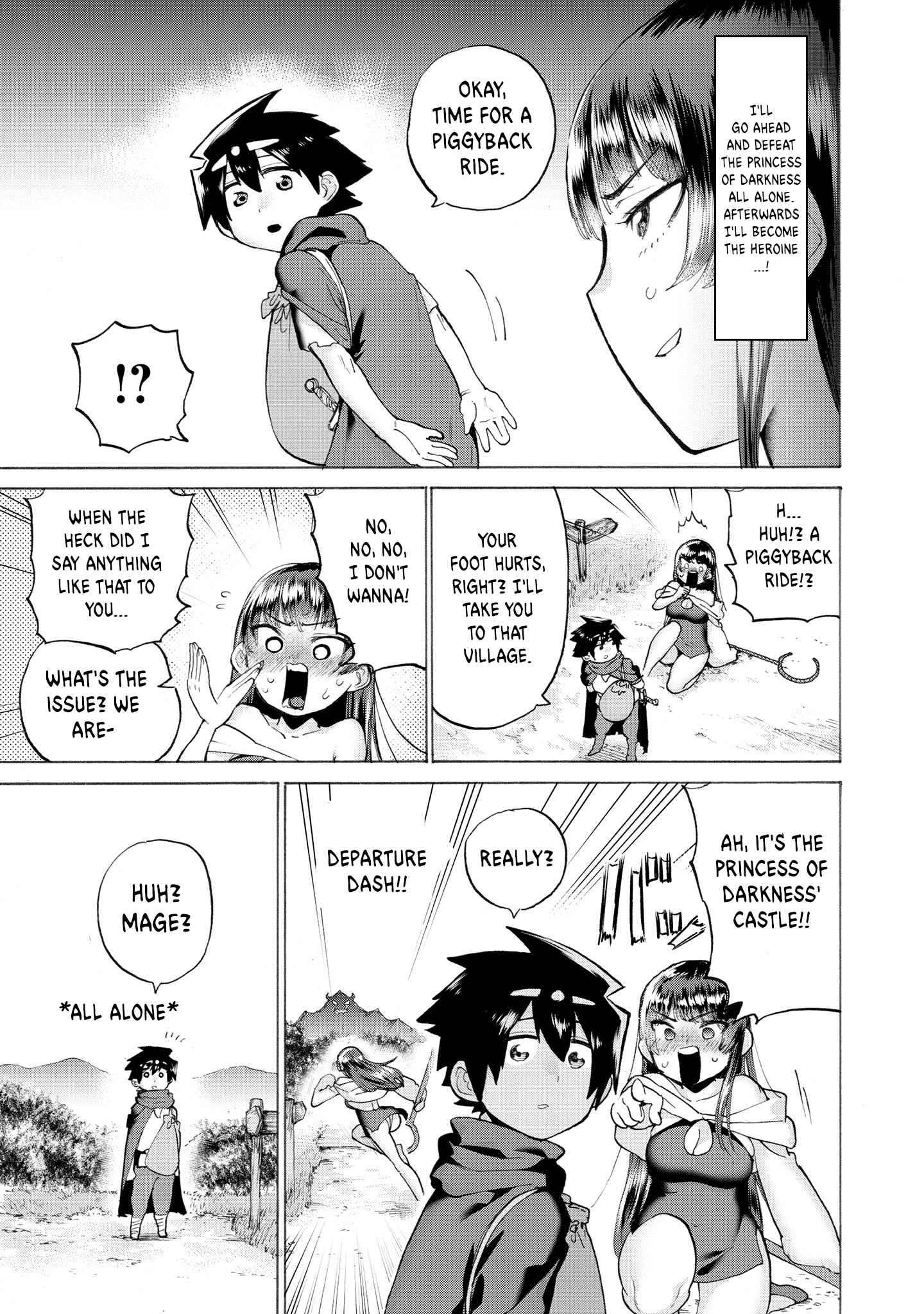Love Comedy Hero & the Princess of Darkness Chapter 9.4 page 4