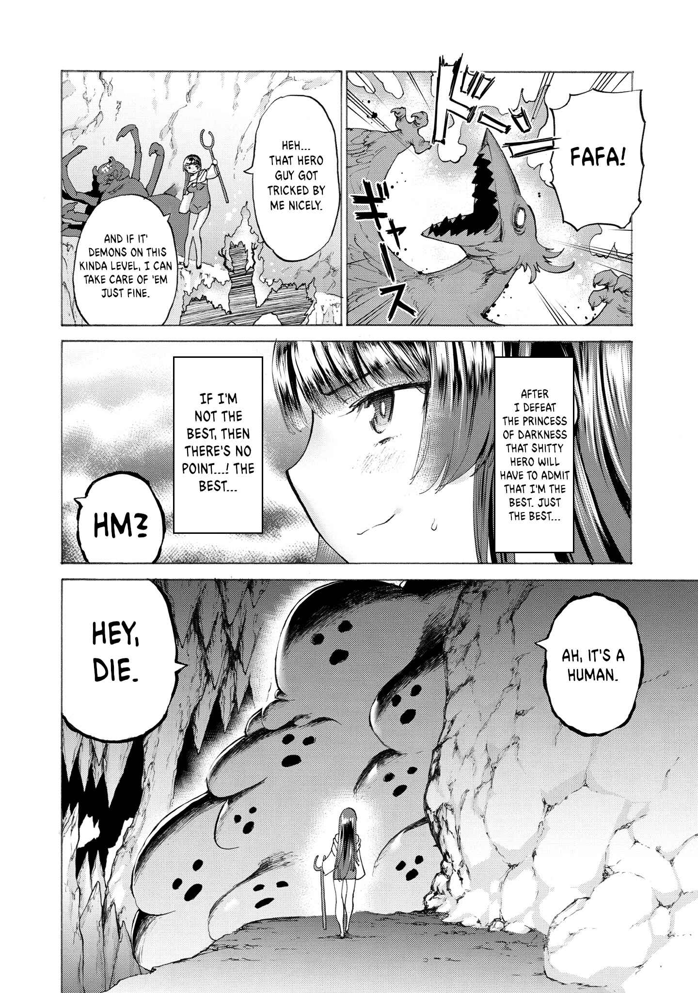 Love Comedy Hero & the Princess of Darkness Chapter 9.4 page 5
