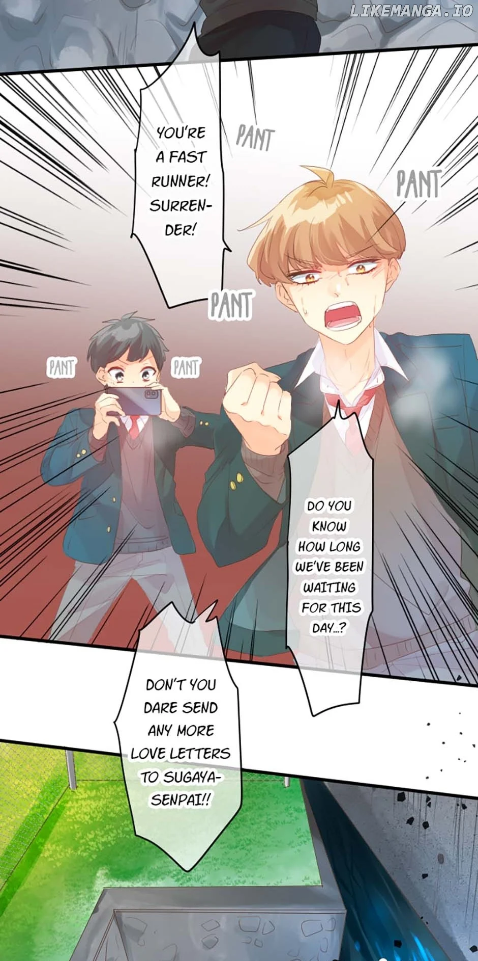 Love Hug Chapter 256 page 17
