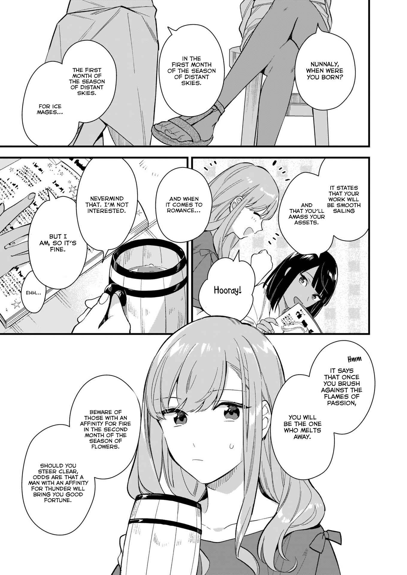 Mahou Sekai no Uketsukejou ni Naritai desu! Chapter 12 page 11