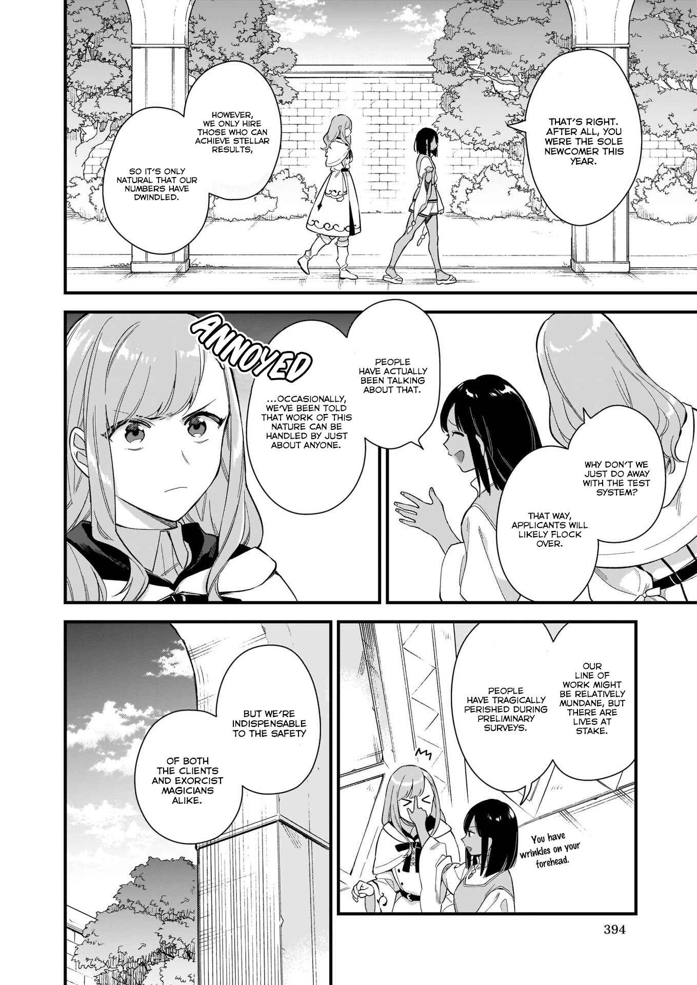 Mahou Sekai no Uketsukejou ni Naritai desu! Chapter 12 page 16