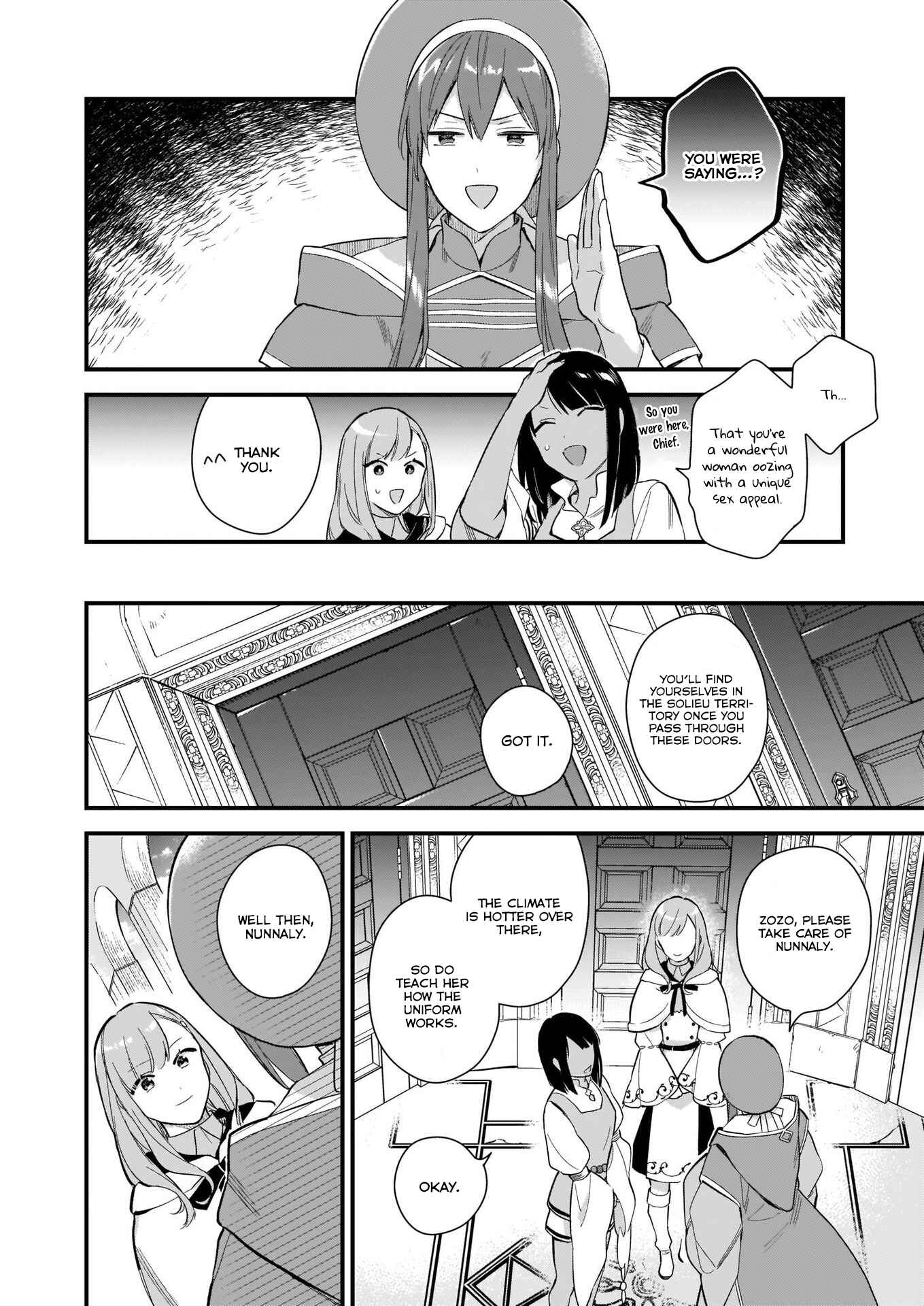 Mahou Sekai no Uketsukejou ni Naritai desu! Chapter 12 page 18