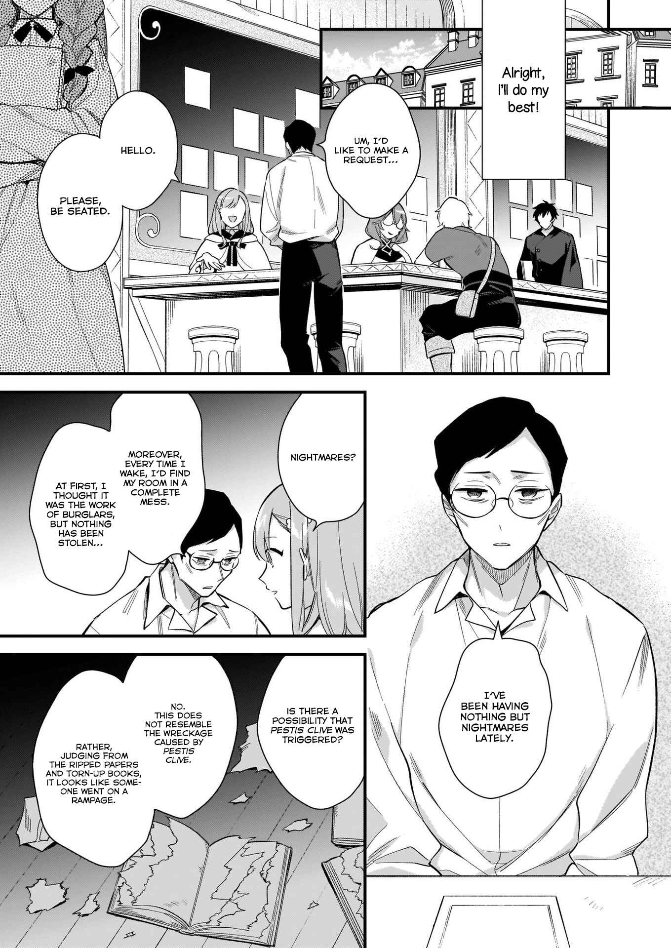 Mahou Sekai no Uketsukejou ni Naritai desu! Chapter 12 page 3