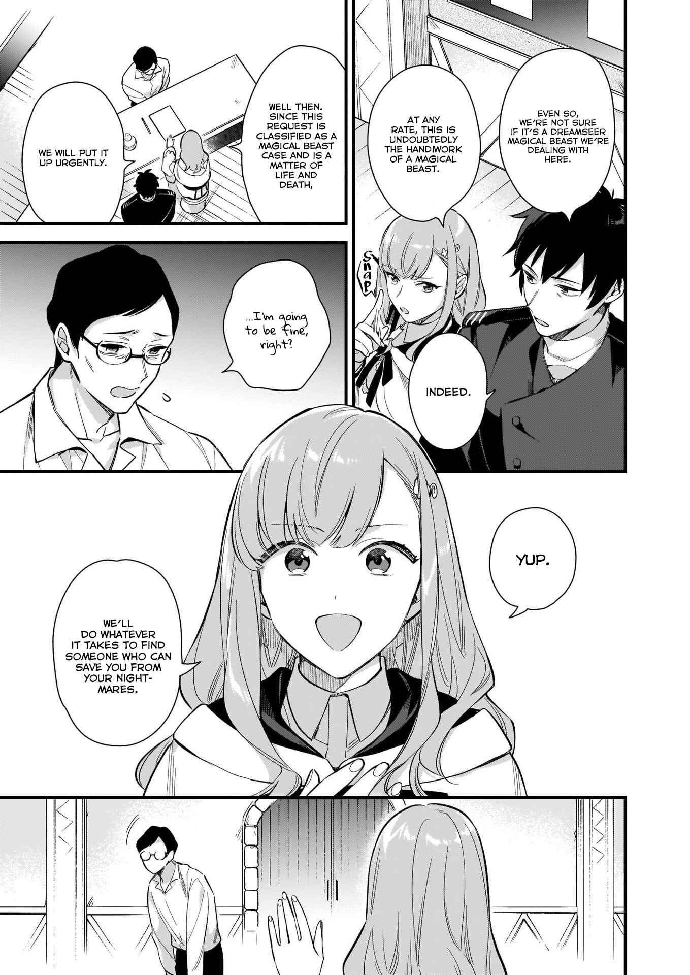Mahou Sekai no Uketsukejou ni Naritai desu! Chapter 12 page 7