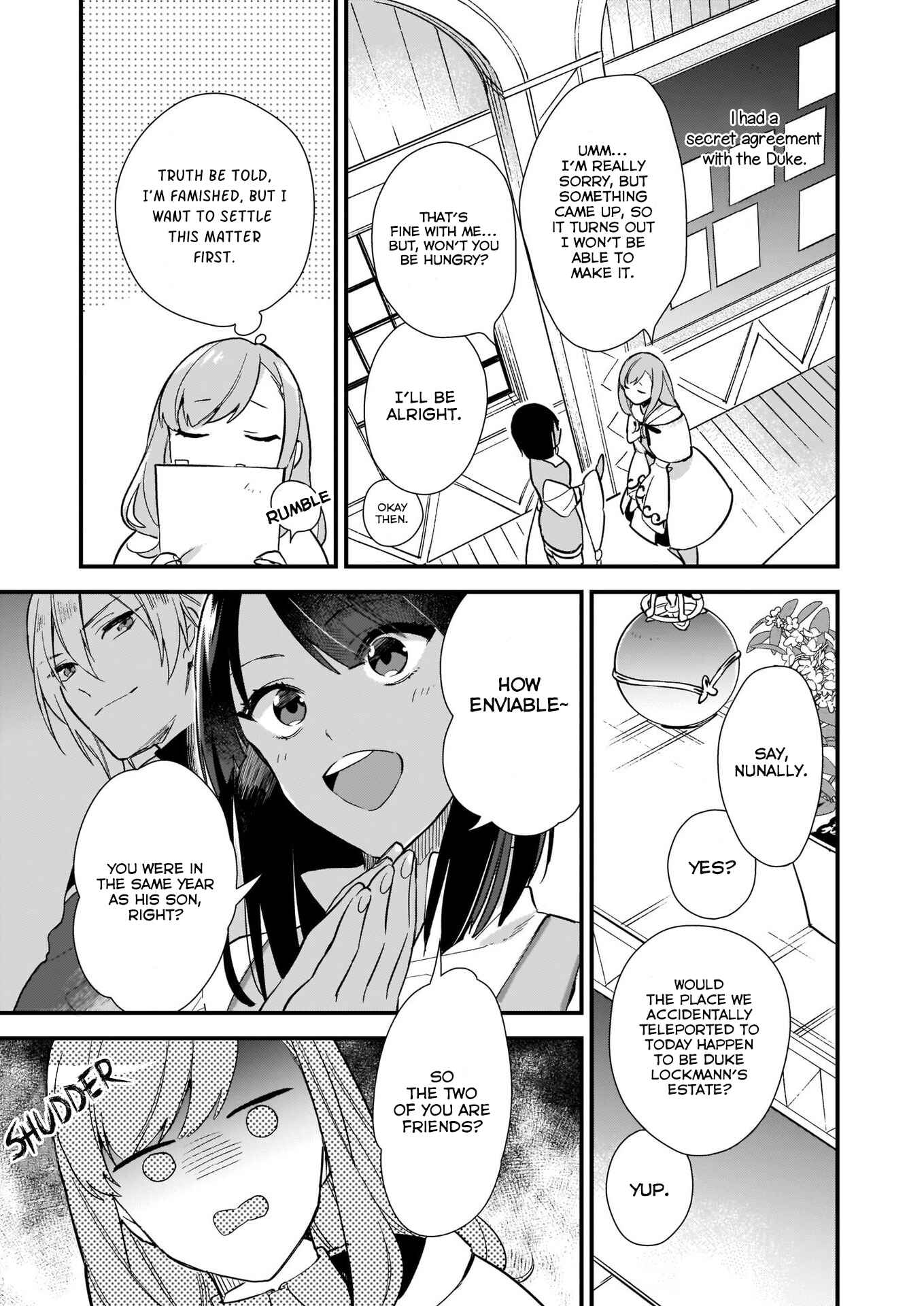 Mahou Sekai no Uketsukejou ni Naritai desu! Chapter 7 page 9