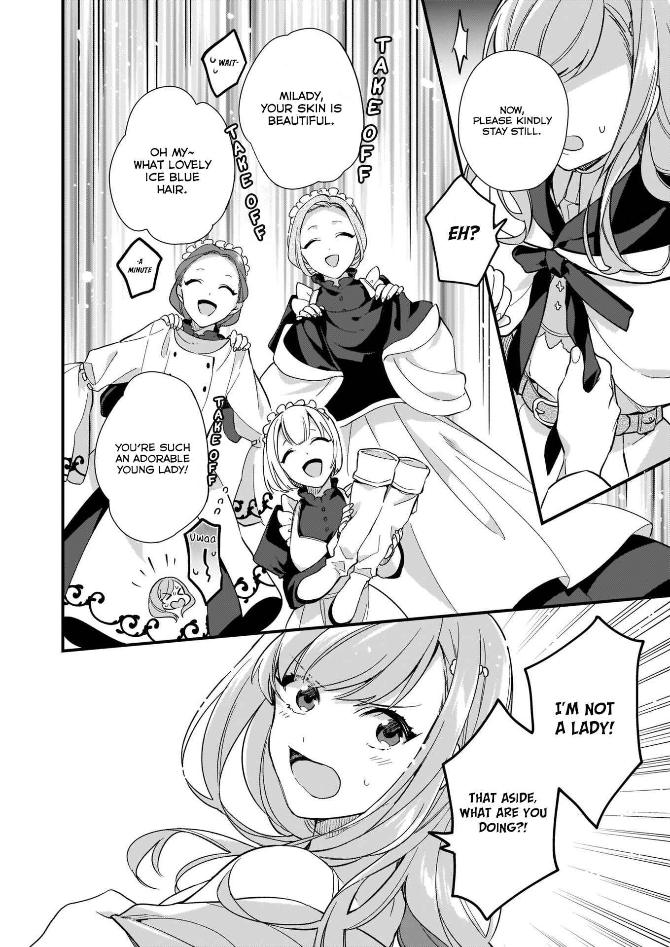 Mahou Sekai no Uketsukejou ni Naritai desu! Chapter 7 page 22
