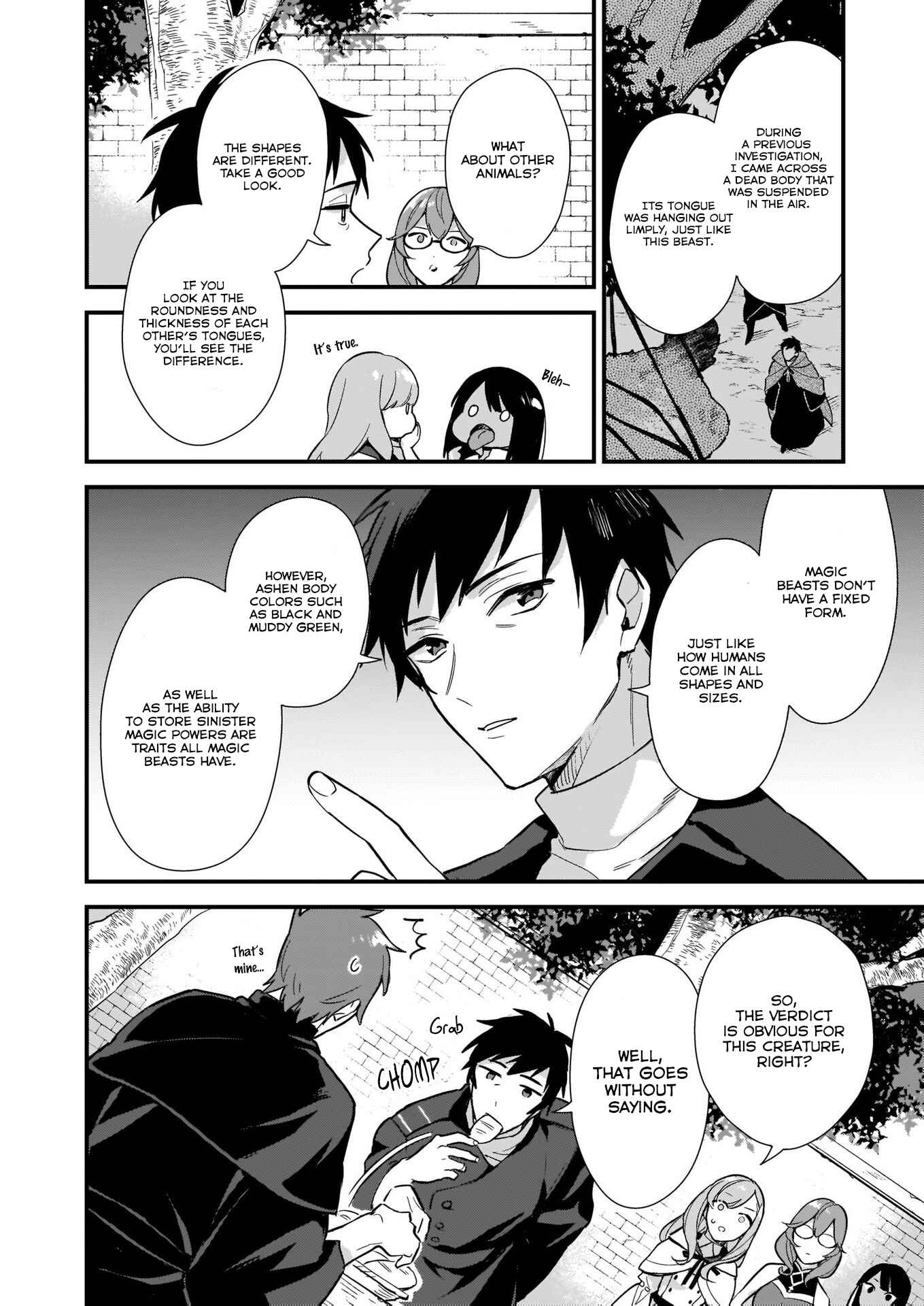 Mahou Sekai no Uketsukejou ni Naritai desu! Chapter 7 page 4