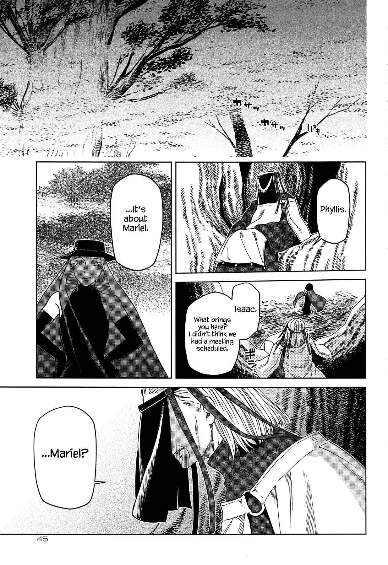Mahoutsukai no Yome Chapter 40 page 0