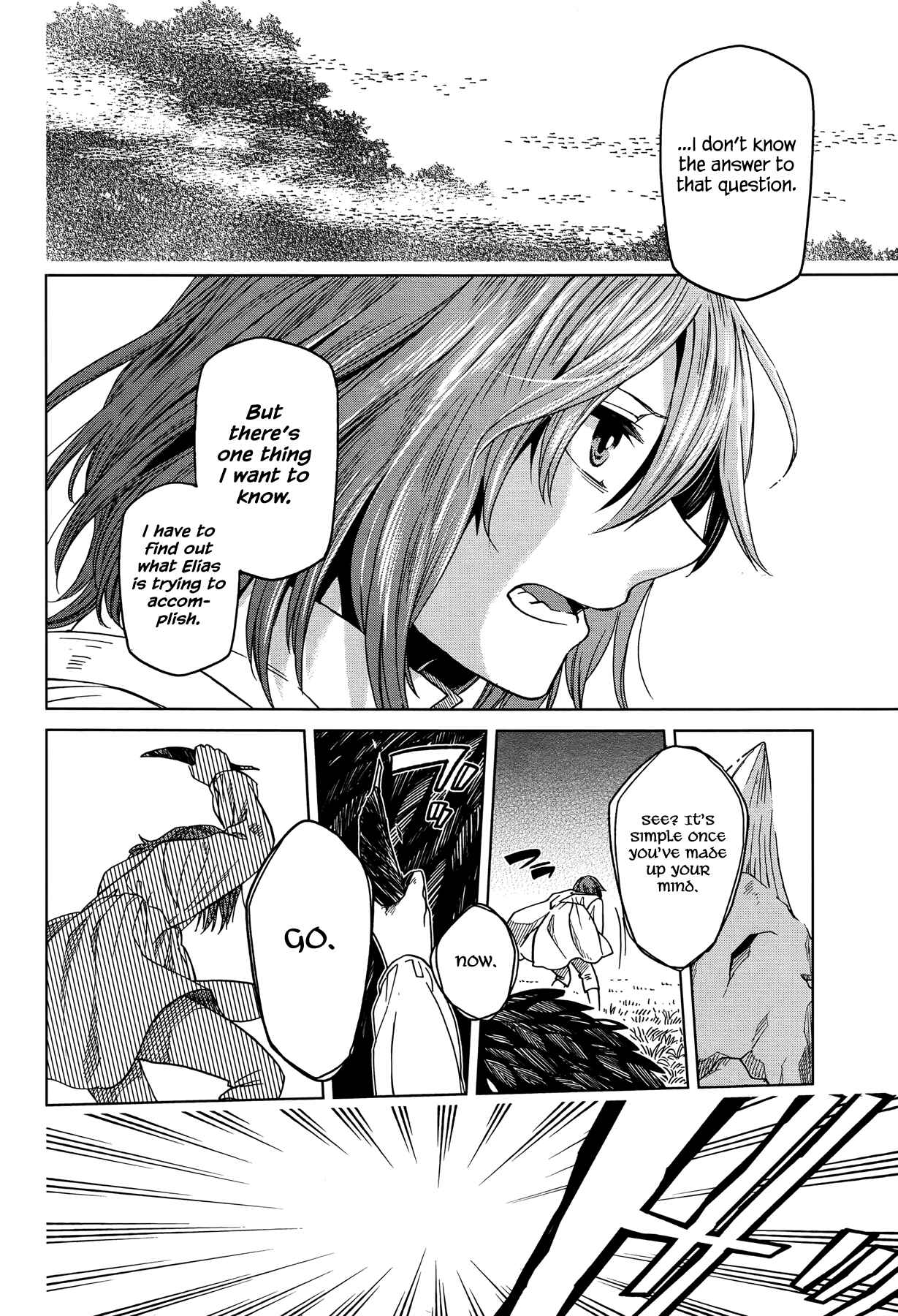 Mahoutsukai no Yome Chapter 40 page 10