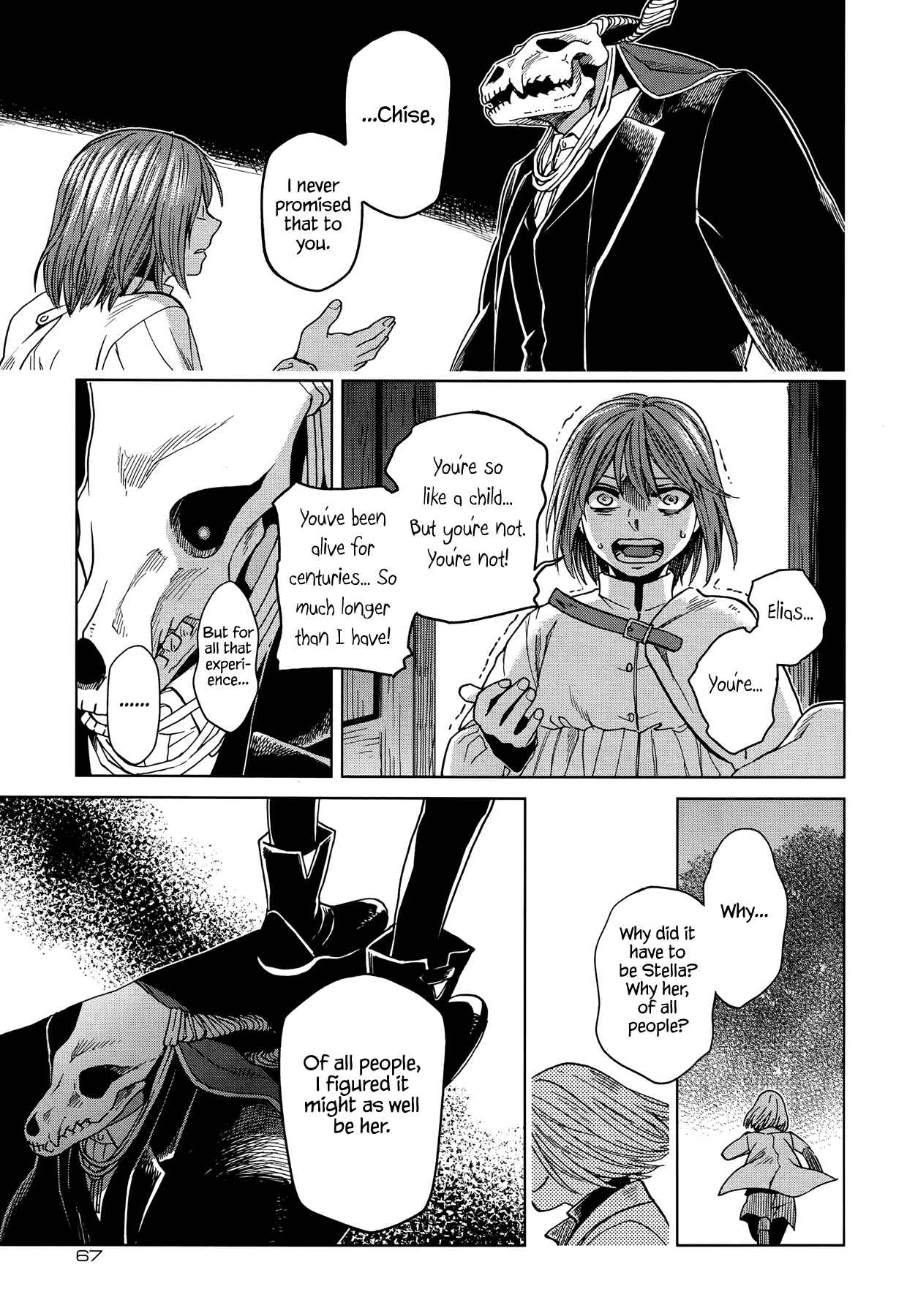 Mahoutsukai no Yome Chapter 40 page 21