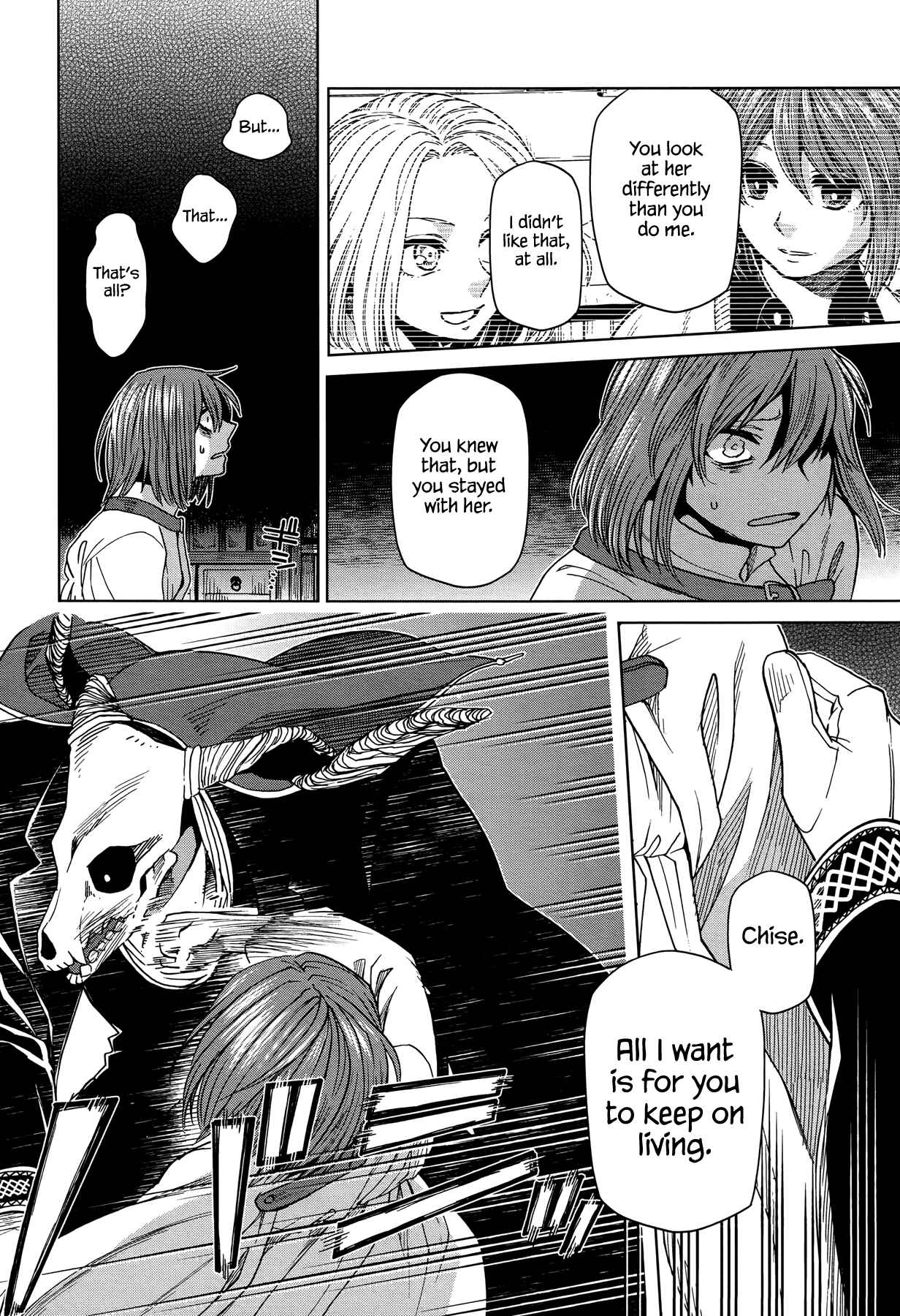 Mahoutsukai no Yome Chapter 40 page 22