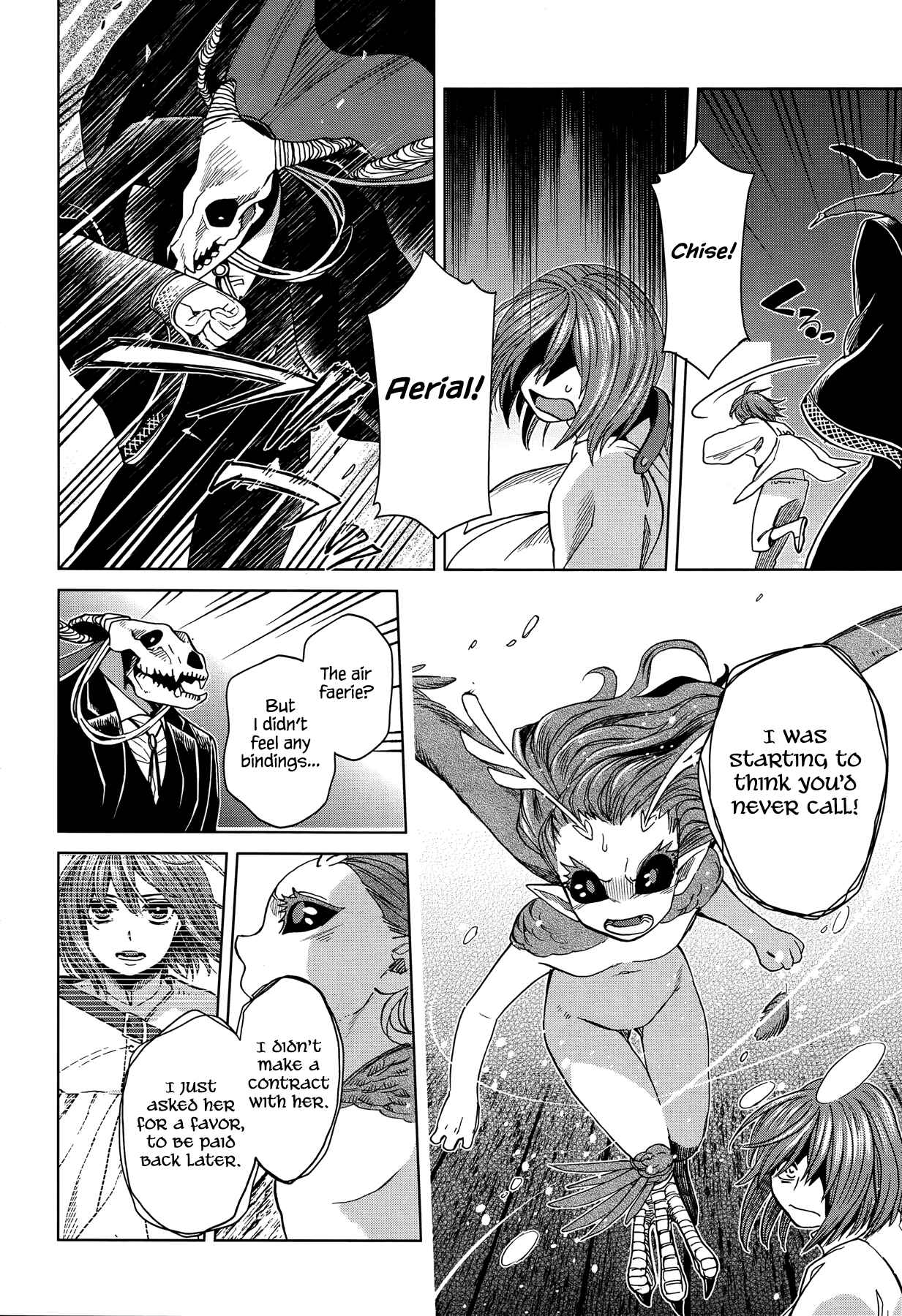Mahoutsukai no Yome Chapter 40 page 24