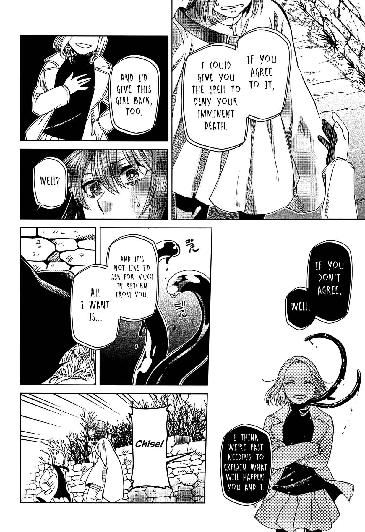 Mahoutsukai no Yome Chapter 40 page 28