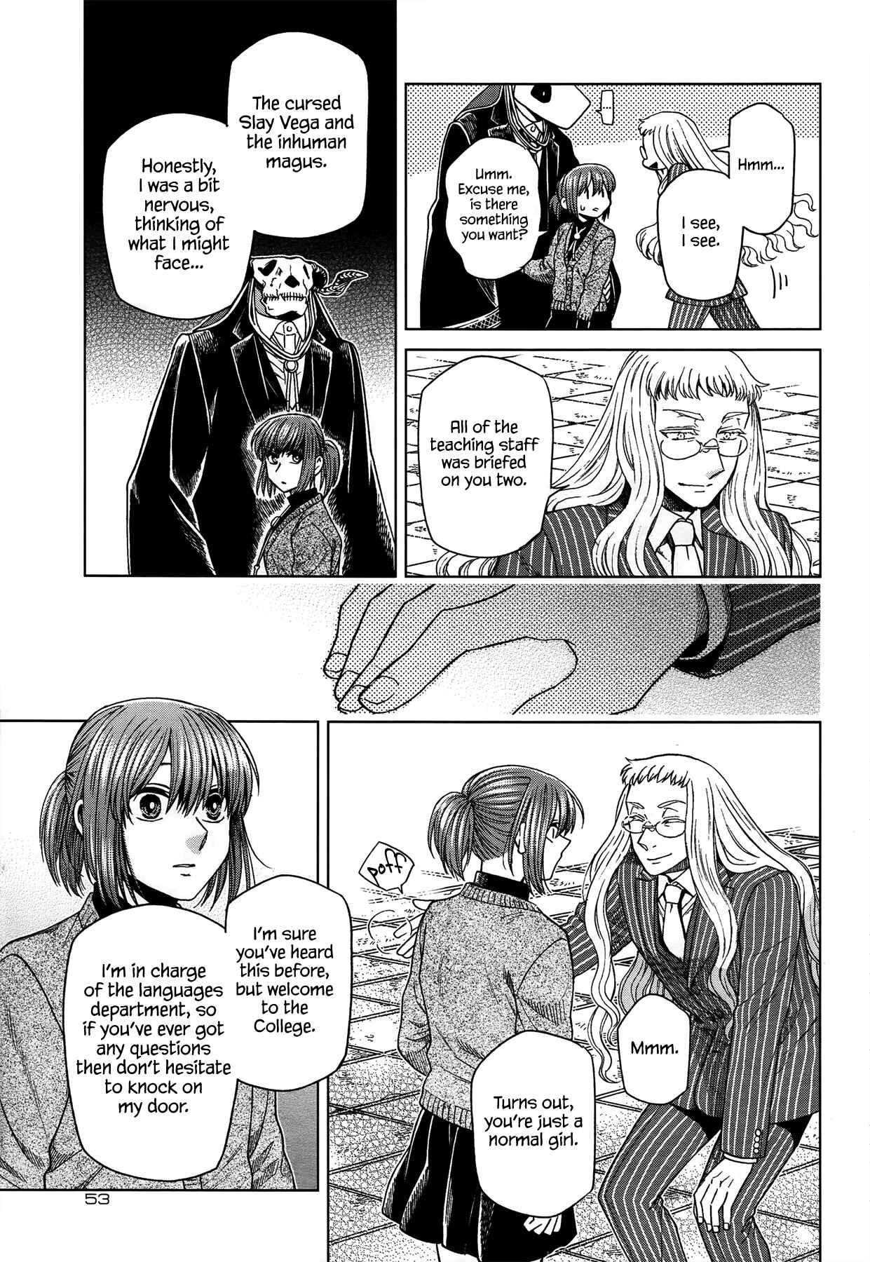 Mahoutsukai no Yome Chapter 49 page 12