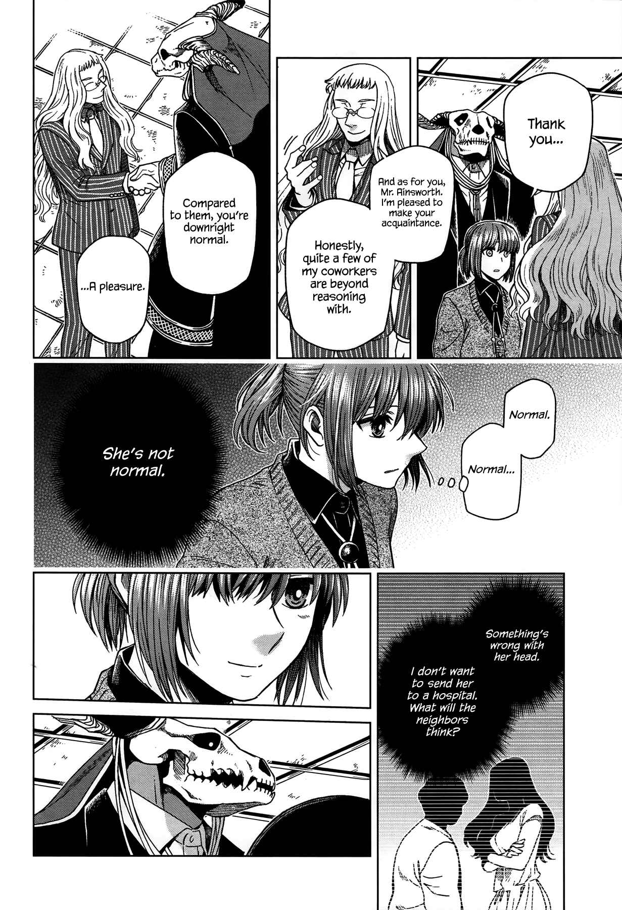 Mahoutsukai no Yome Chapter 49 page 13