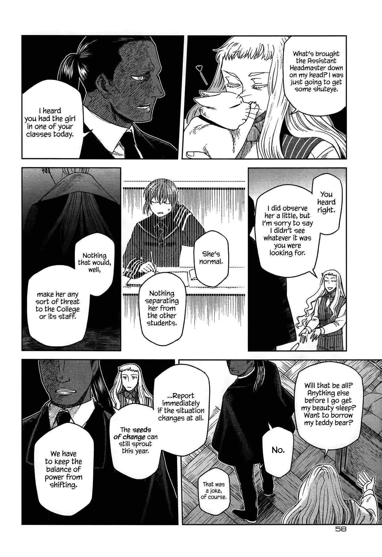 Mahoutsukai no Yome Chapter 49 page 17