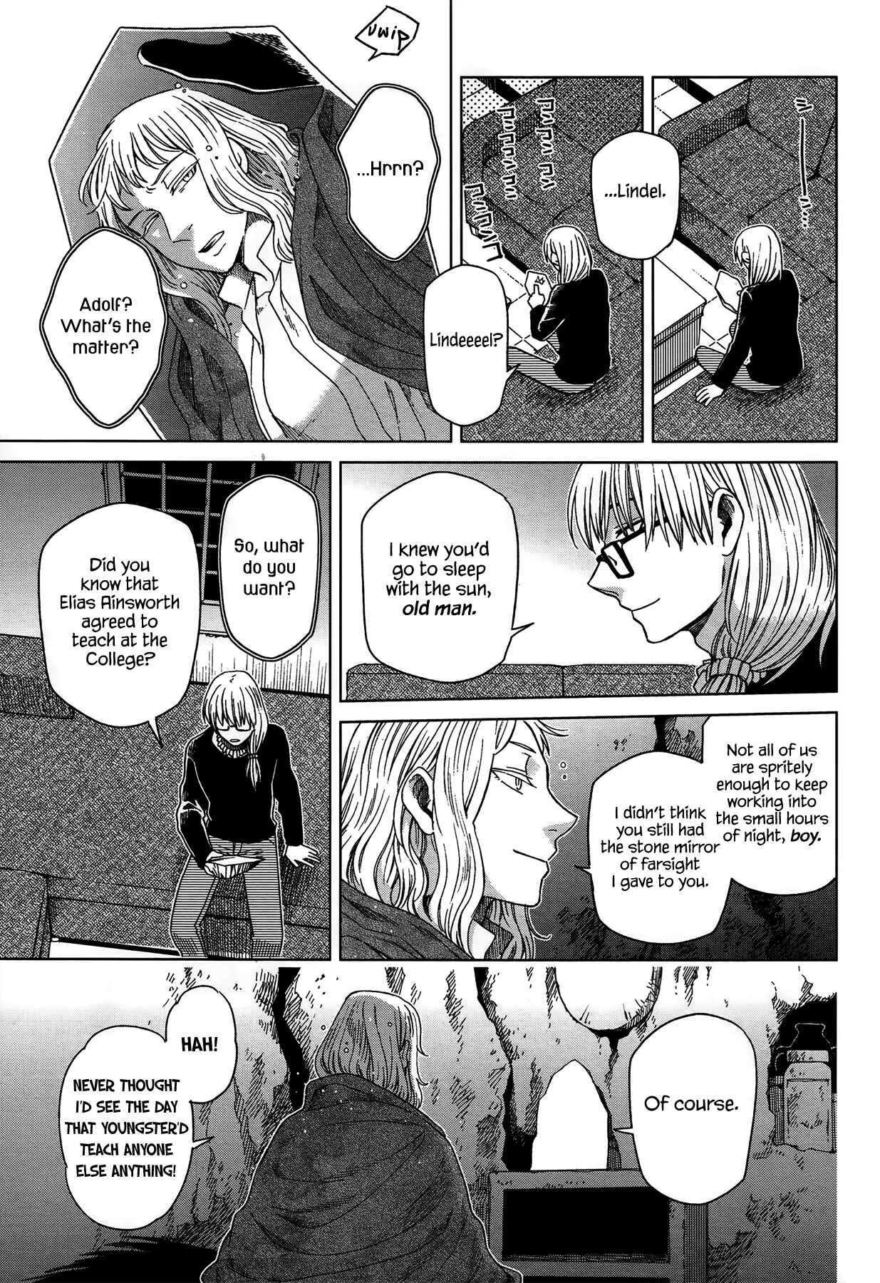 Mahoutsukai no Yome Chapter 49 page 30