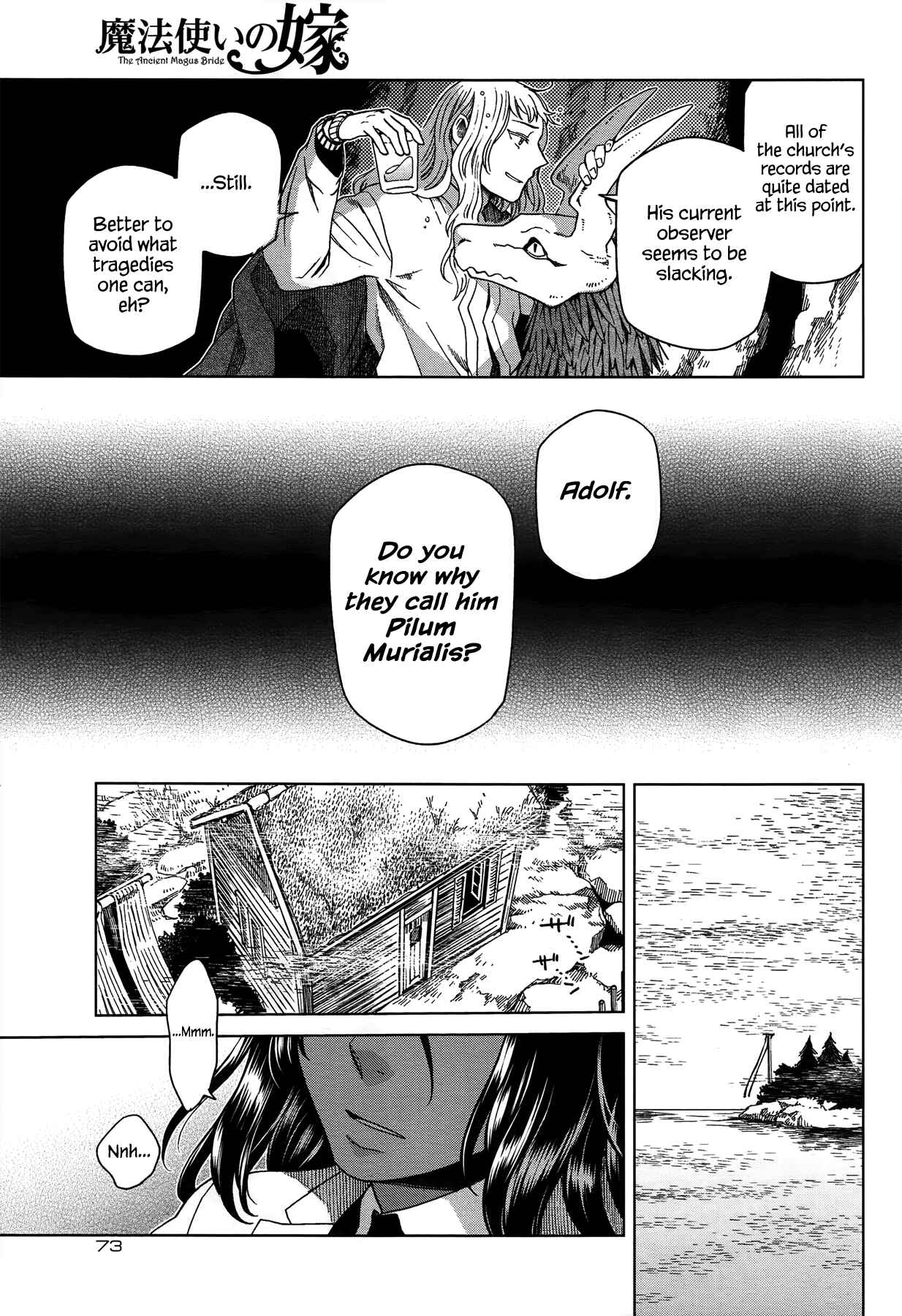Mahoutsukai no Yome Chapter 49 page 32