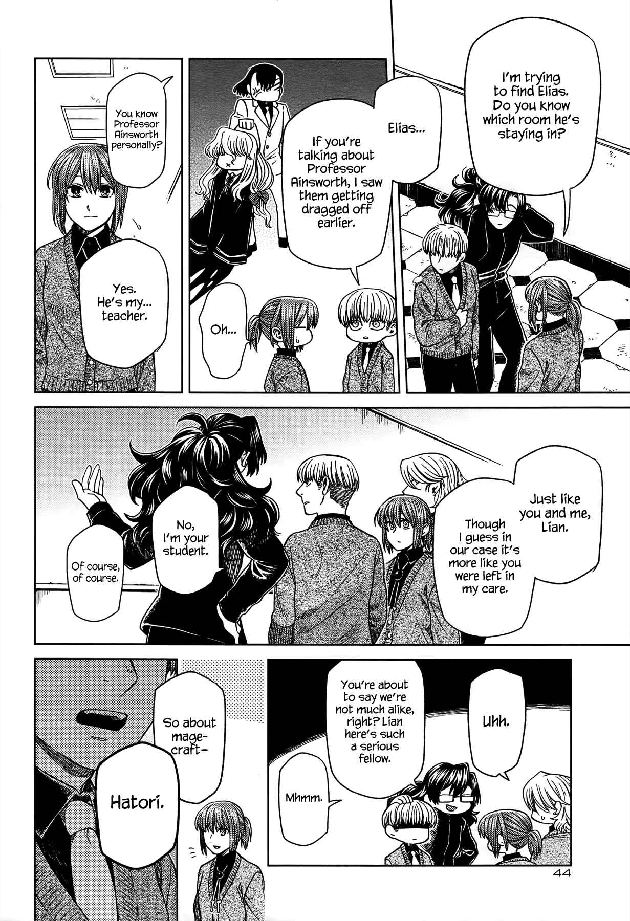 Mahoutsukai no Yome Chapter 49 page 3
