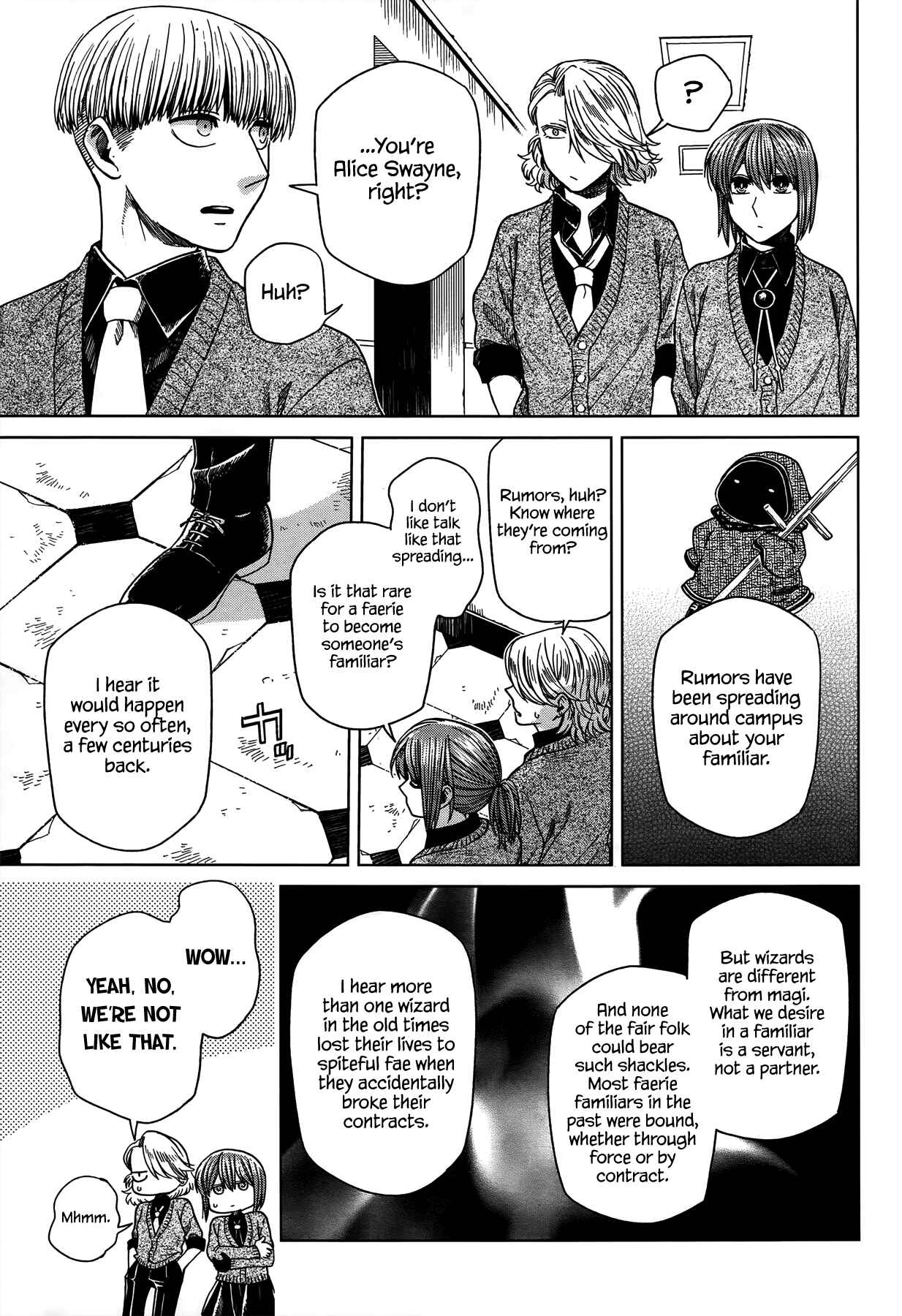 Mahoutsukai no Yome Chapter 49 page 6