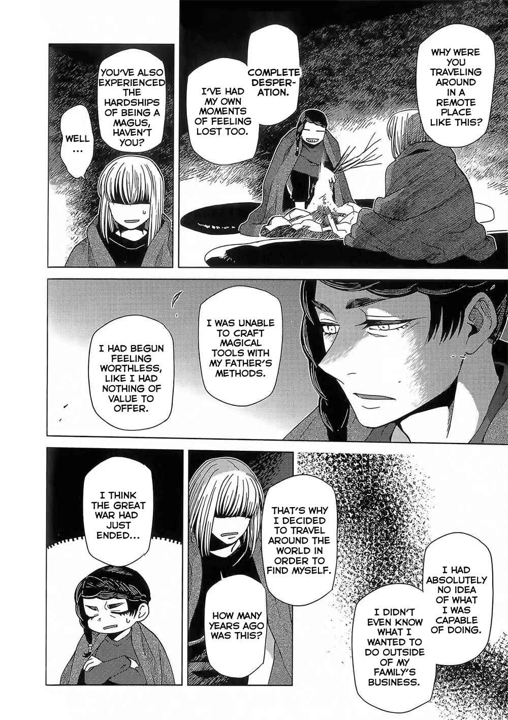 Mahoutsukai no Yome Chapter 82.5 page 21