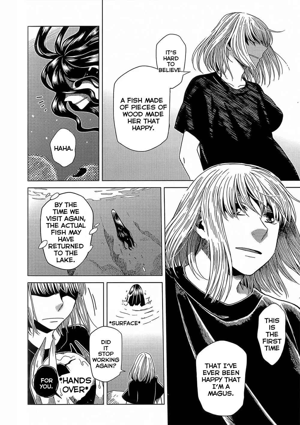 Mahoutsukai no Yome Chapter 82.5 page 33