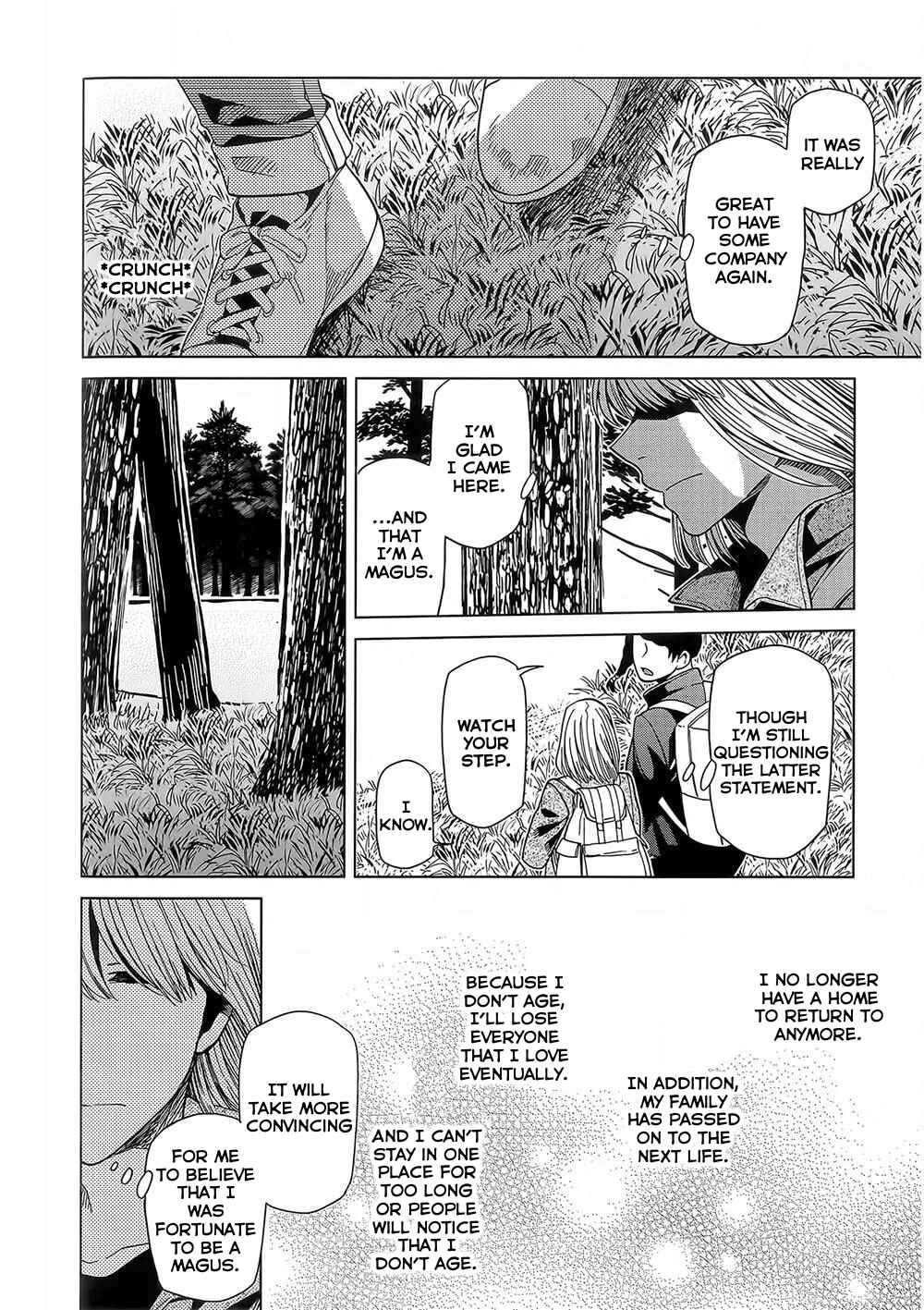 Mahoutsukai no Yome Chapter 82.5 page 35