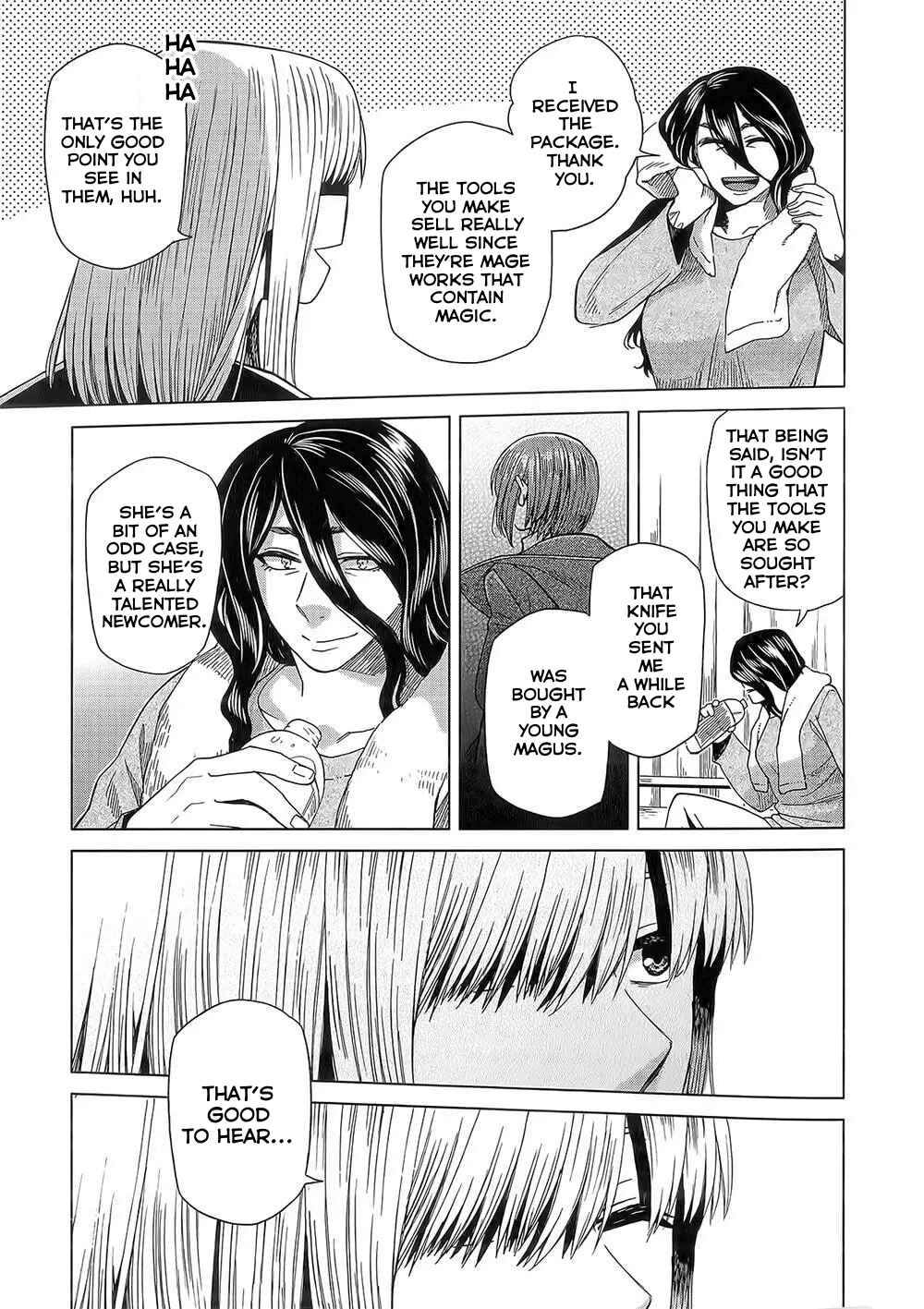 Mahoutsukai no Yome Chapter 82.5 page 6