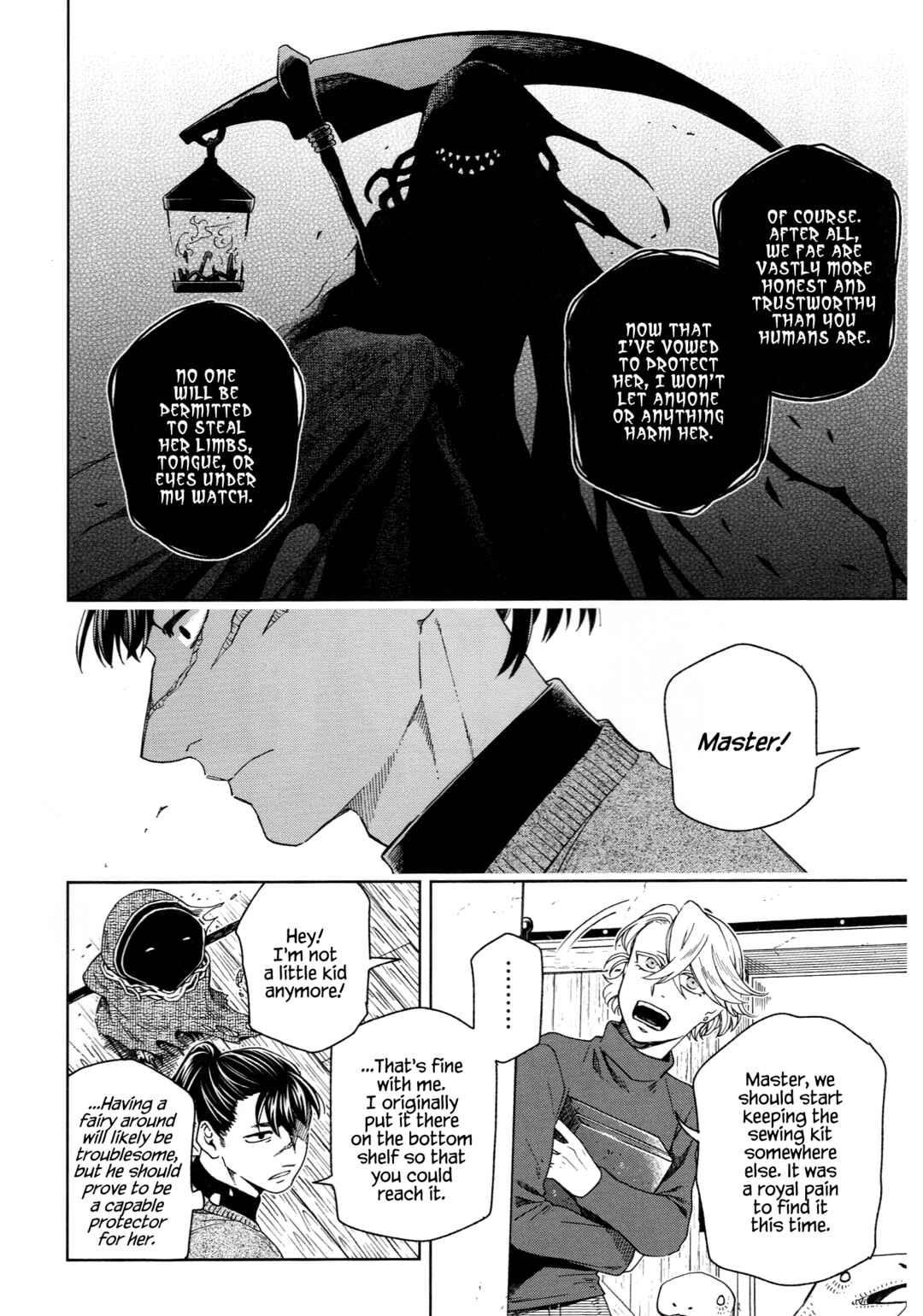 Mahoutsukai no Yome Chapter 95.5 page 12