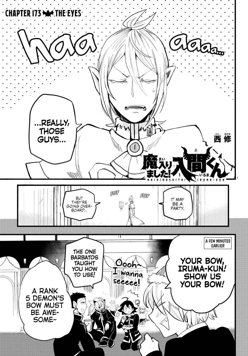 Mairimashita! Iruma-kun Chapter 173 page 0