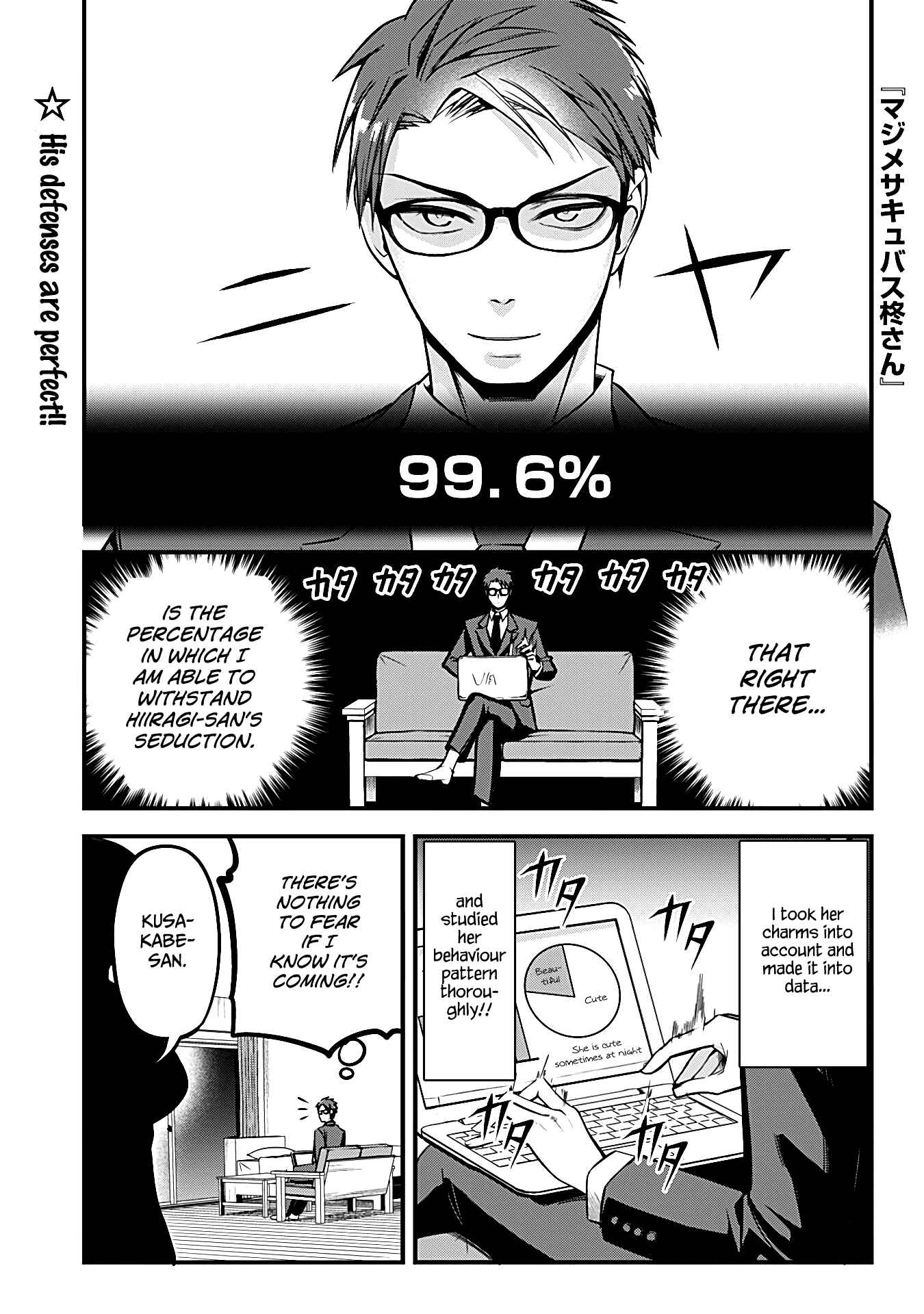 Majime Succubus Hiiragi-san Chapter 5 page 0