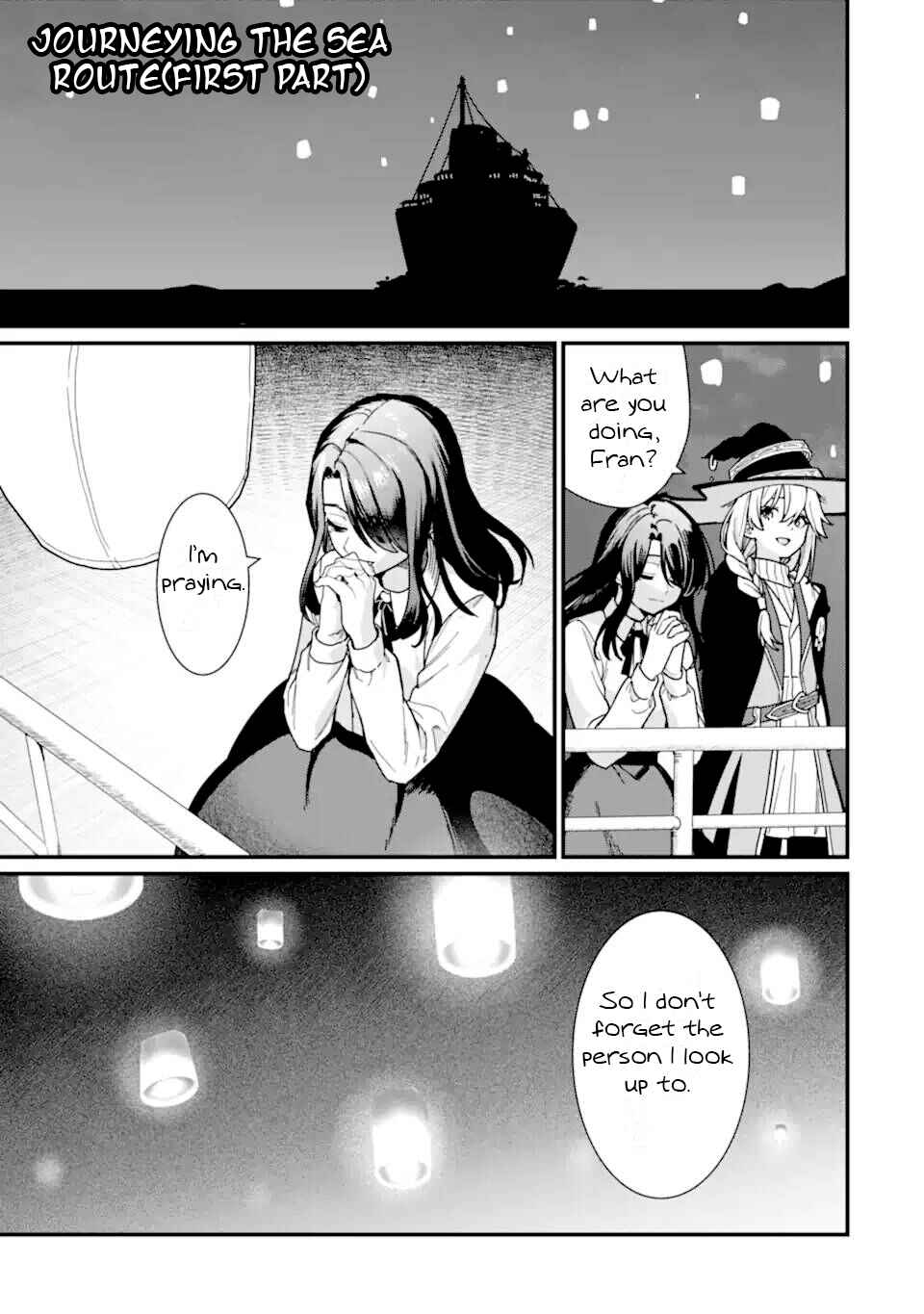 Majo no Tabitabi Chapter 24.1 page 1