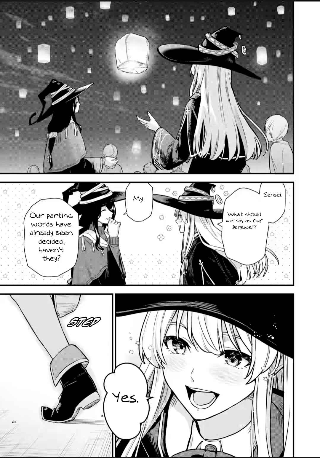Majo no Tabitabi Chapter 26.4 page 1
