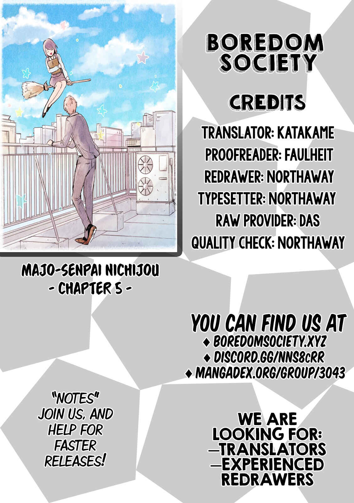 Majo-senpai Nippou Chapter 5 page 6