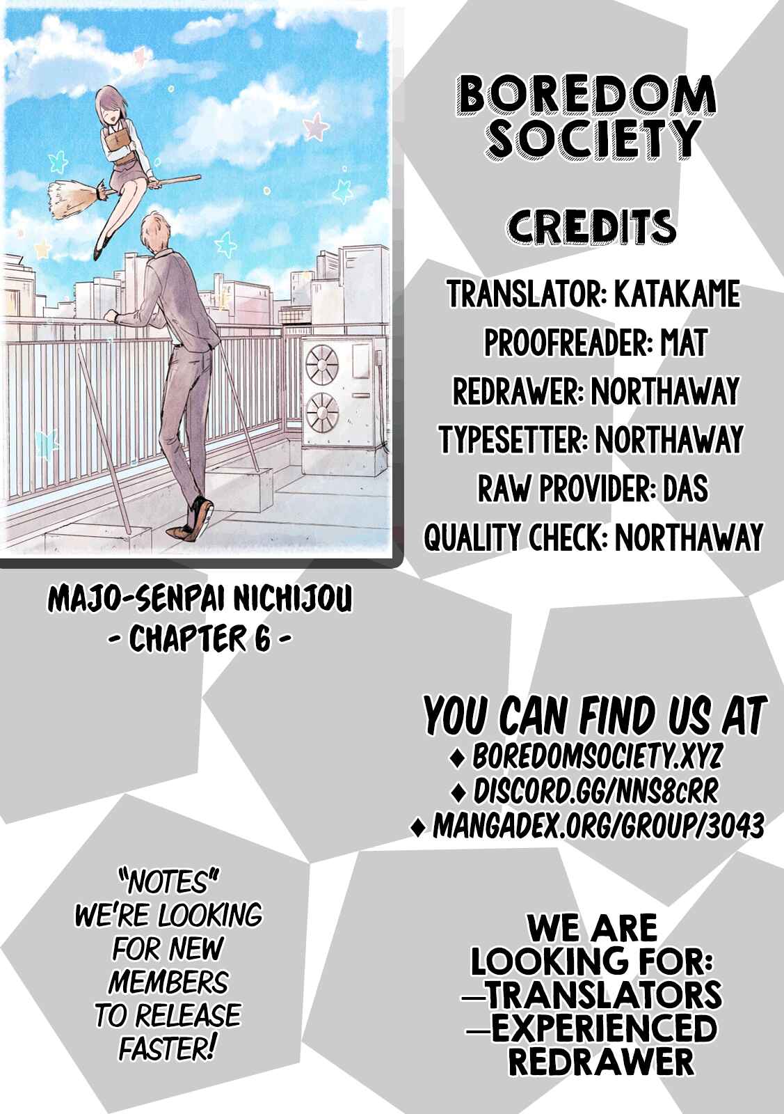 Majo-senpai Nippou Chapter 6 page 6