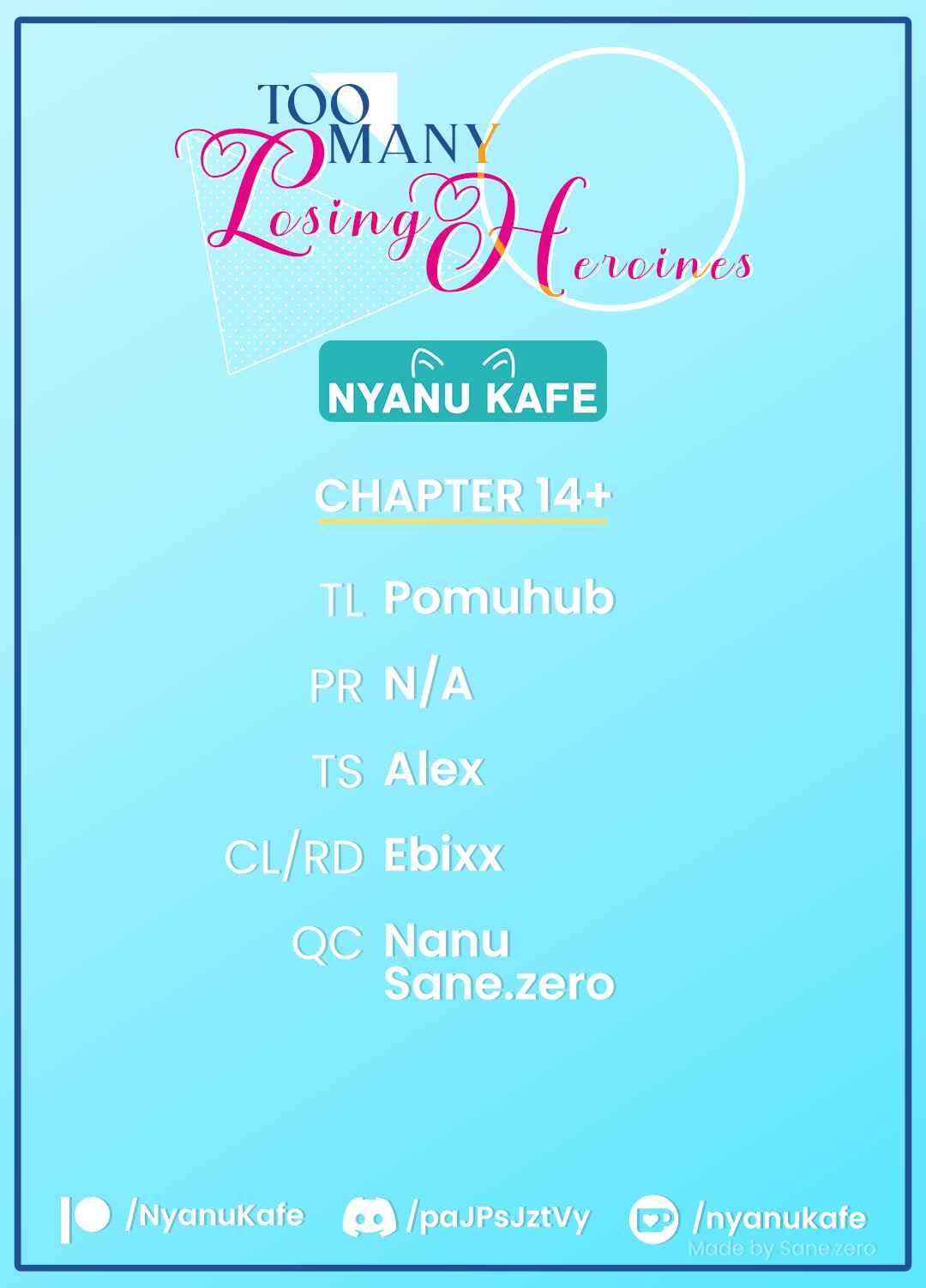 Make Heroine ga Oosugiru! Chapter 14.69 page 0