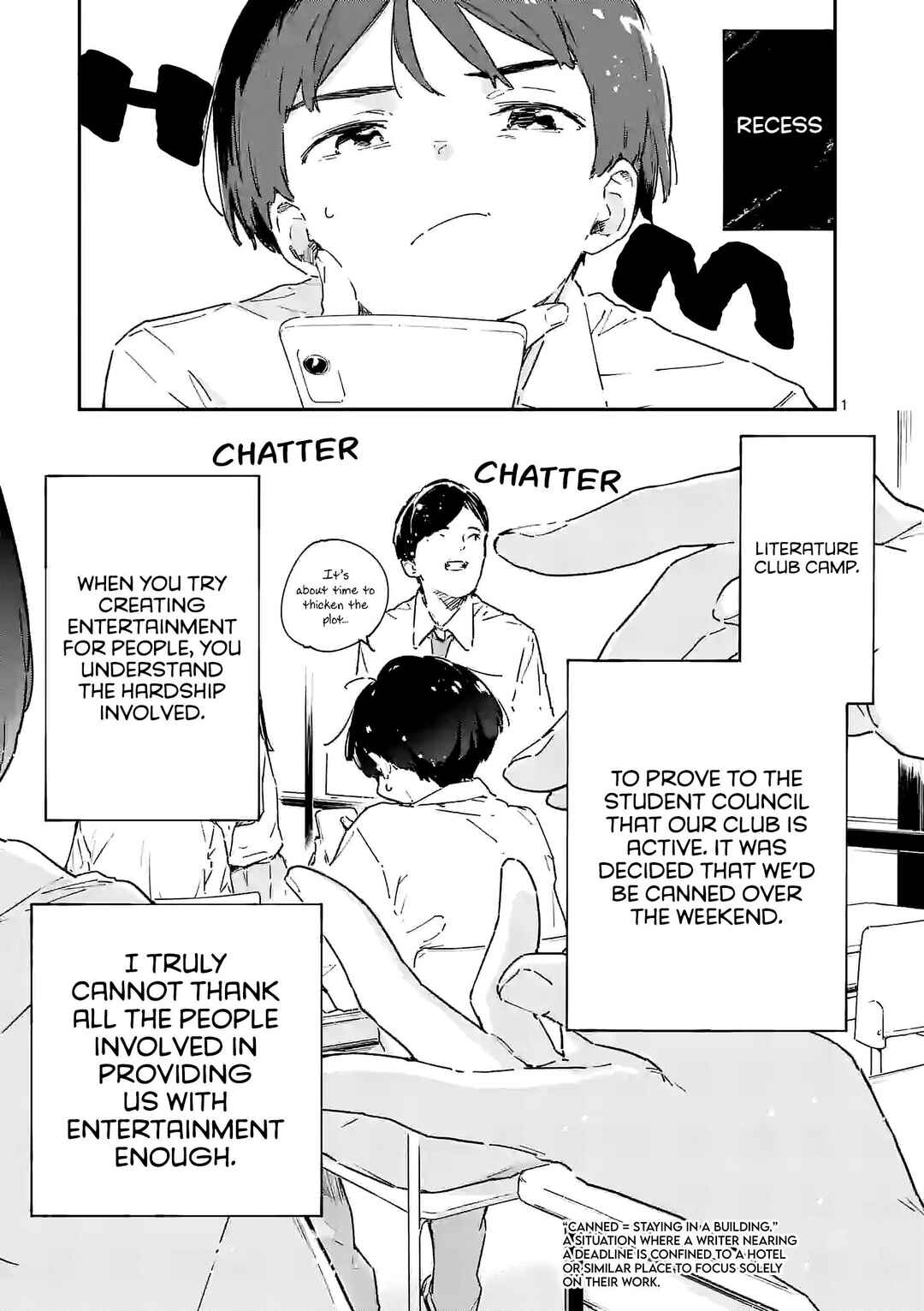 Make Heroine ga Oosugiru! Chapter 8.1 page 1