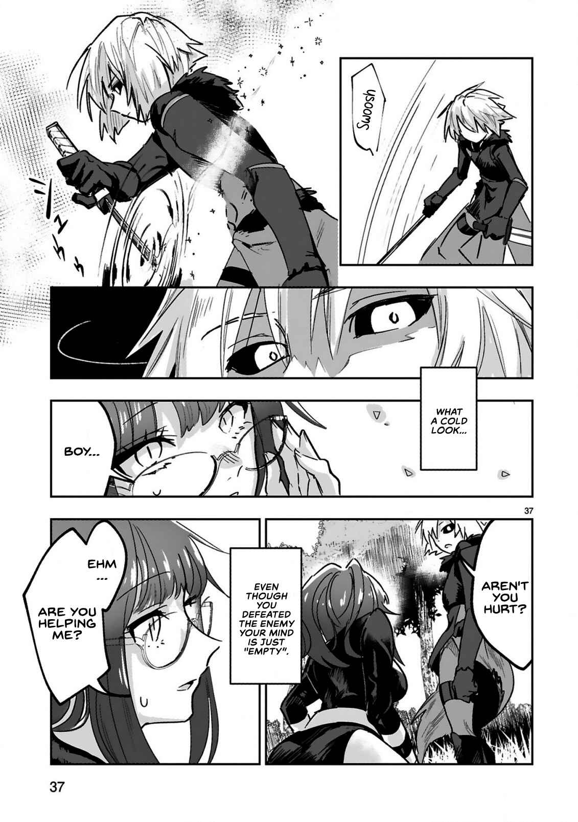 Maken Tsukai no Moto Shounen Hei wa, Moto Teki Kanbu no Onee-san to Issho ni Ikitai Chapter 1.2 page 11