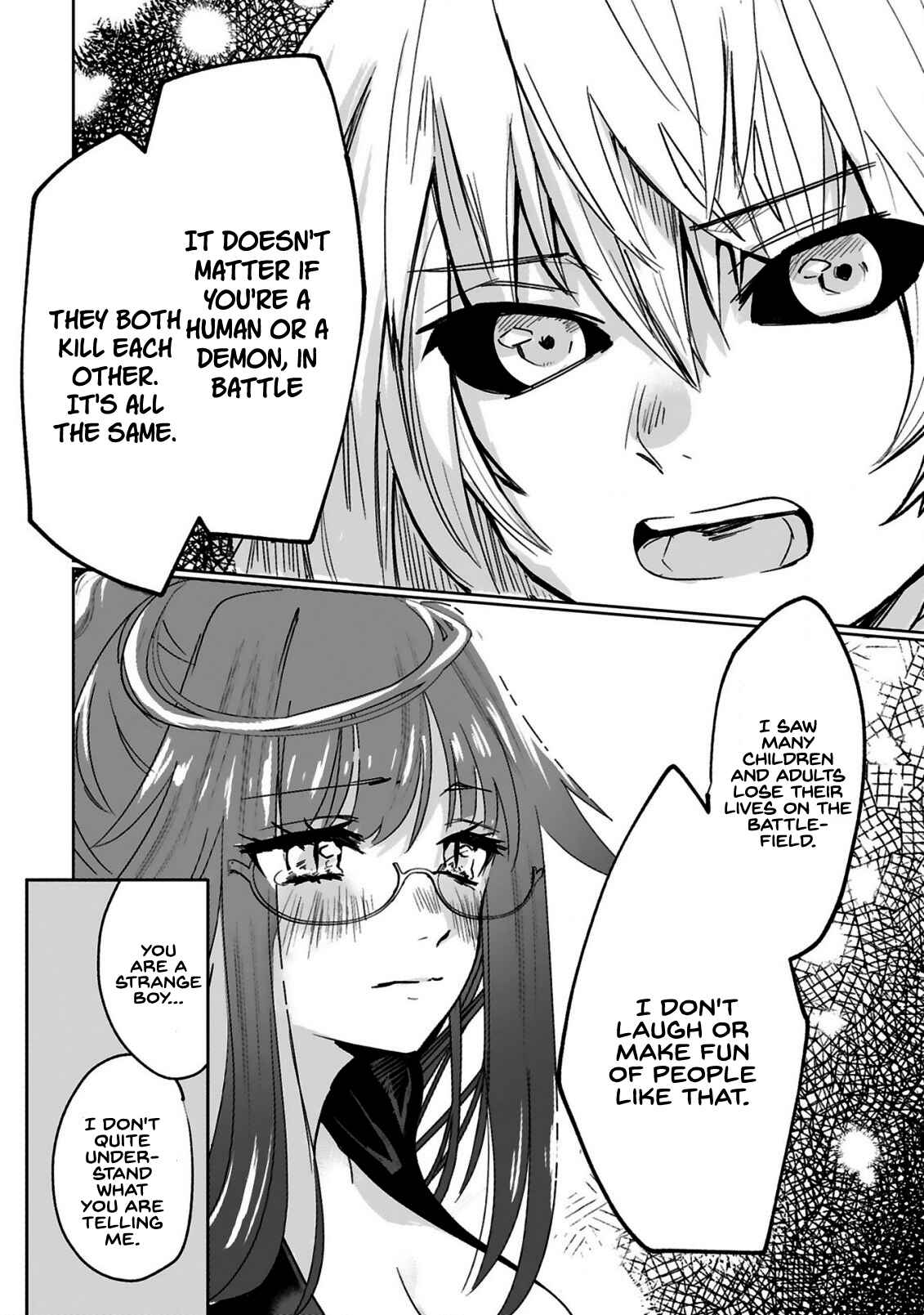 Maken Tsukai no Moto Shounen Hei wa, Moto Teki Kanbu no Onee-san to Issho ni Ikitai Chapter 1.2 page 14