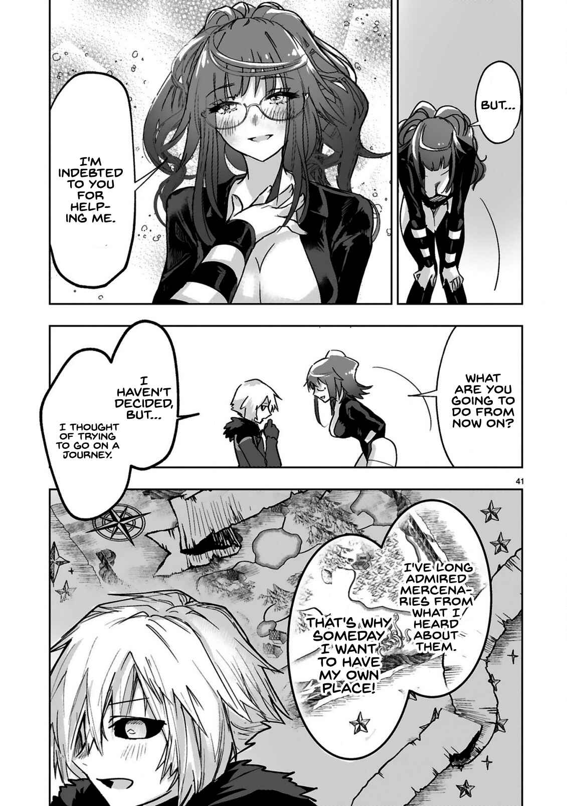 Maken Tsukai no Moto Shounen Hei wa, Moto Teki Kanbu no Onee-san to Issho ni Ikitai Chapter 1.2 page 15
