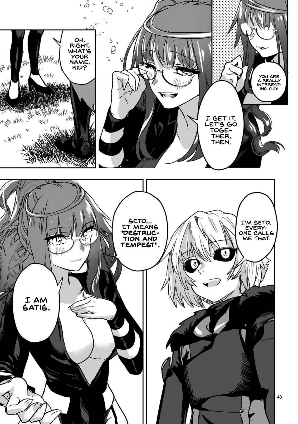 Maken Tsukai no Moto Shounen Hei wa, Moto Teki Kanbu no Onee-san to Issho ni Ikitai Chapter 1.2 page 17
