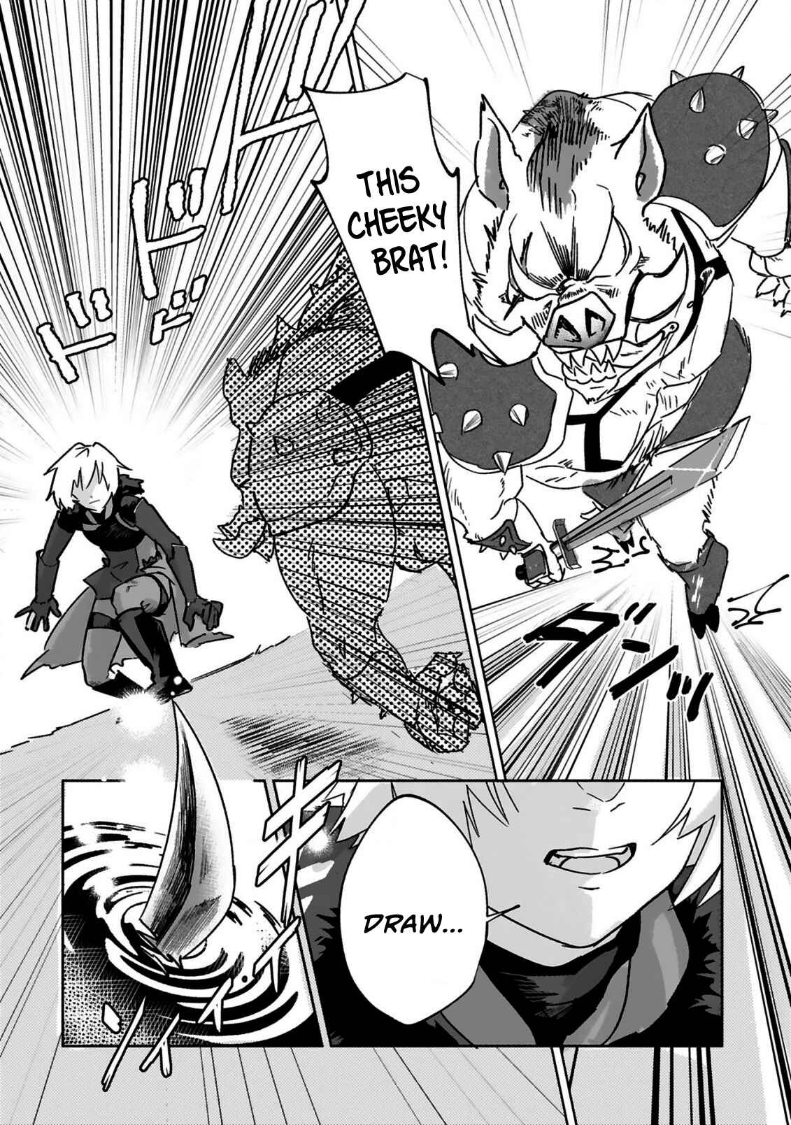 Maken Tsukai no Moto Shounen Hei wa, Moto Teki Kanbu no Onee-san to Issho ni Ikitai Chapter 1.2 page 4