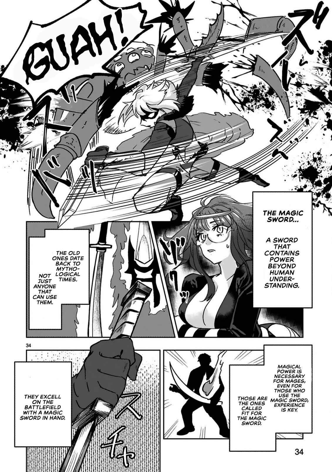 Maken Tsukai no Moto Shounen Hei wa, Moto Teki Kanbu no Onee-san to Issho ni Ikitai Chapter 1.2 page 8