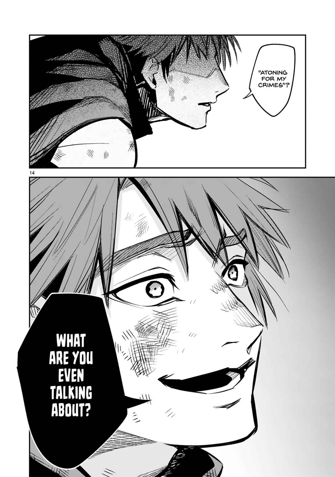 Maken Tsukai no Moto Shounen Hei wa, Moto Teki Kanbu no Onee-san to Issho ni Ikitai Chapter 29 page 14