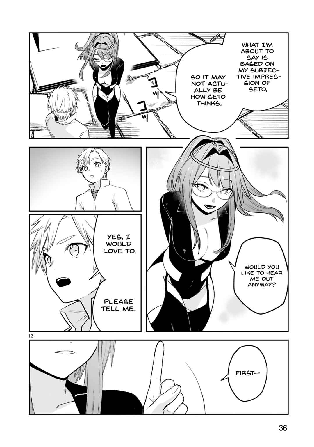 Maken Tsukai no Moto Shounen Hei wa, Moto Teki Kanbu no Onee-san to Issho ni Ikitai Chapter 35 page 12