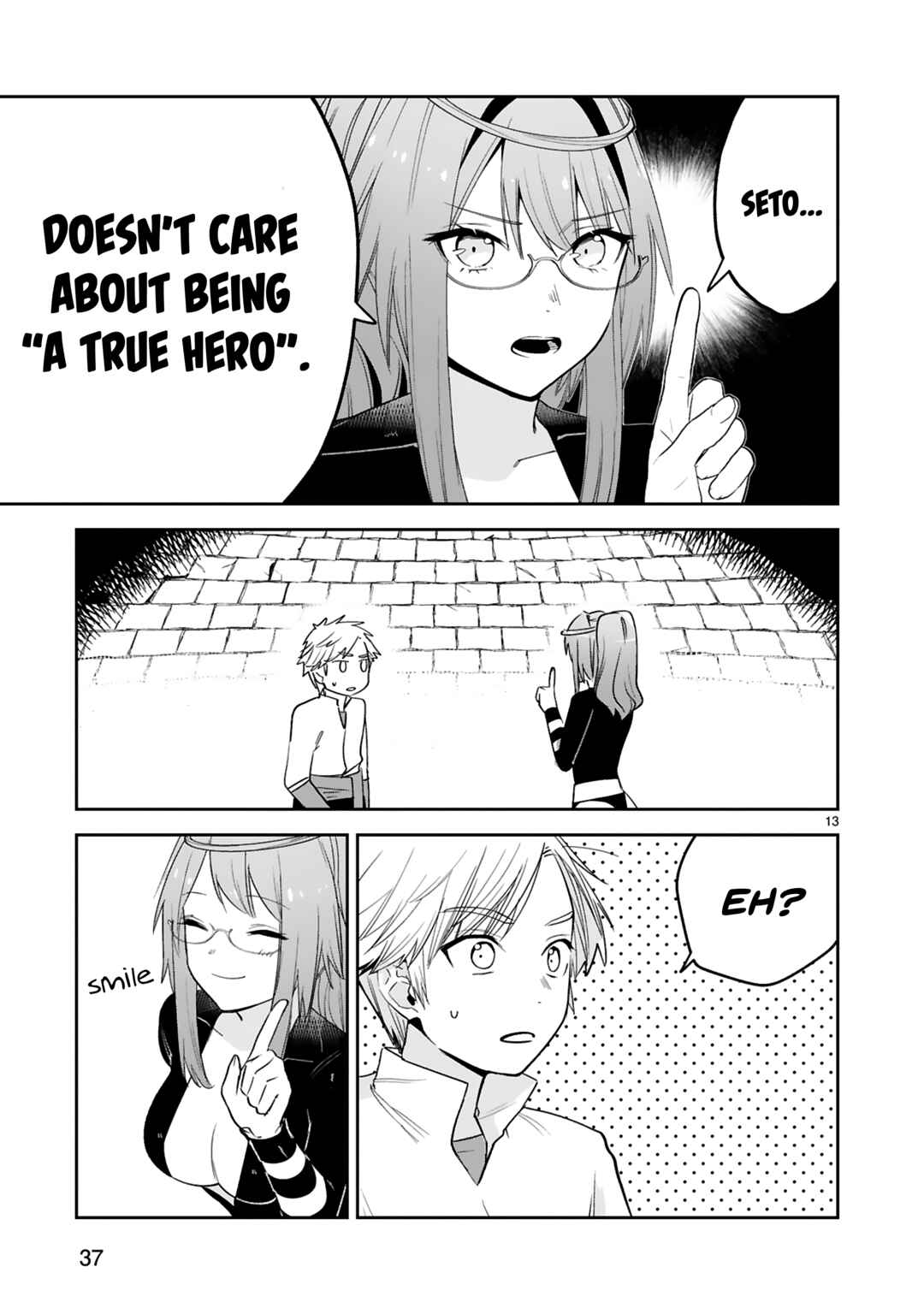 Maken Tsukai no Moto Shounen Hei wa, Moto Teki Kanbu no Onee-san to Issho ni Ikitai Chapter 35 page 13