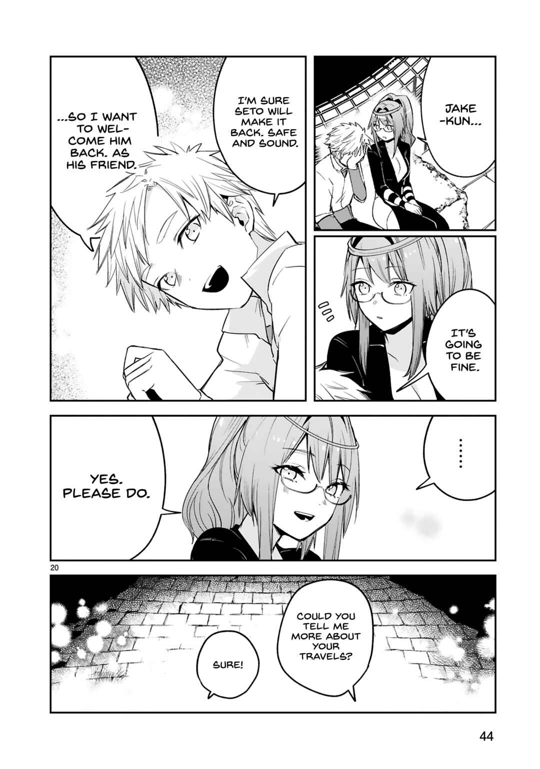 Maken Tsukai no Moto Shounen Hei wa, Moto Teki Kanbu no Onee-san to Issho ni Ikitai Chapter 35 page 20